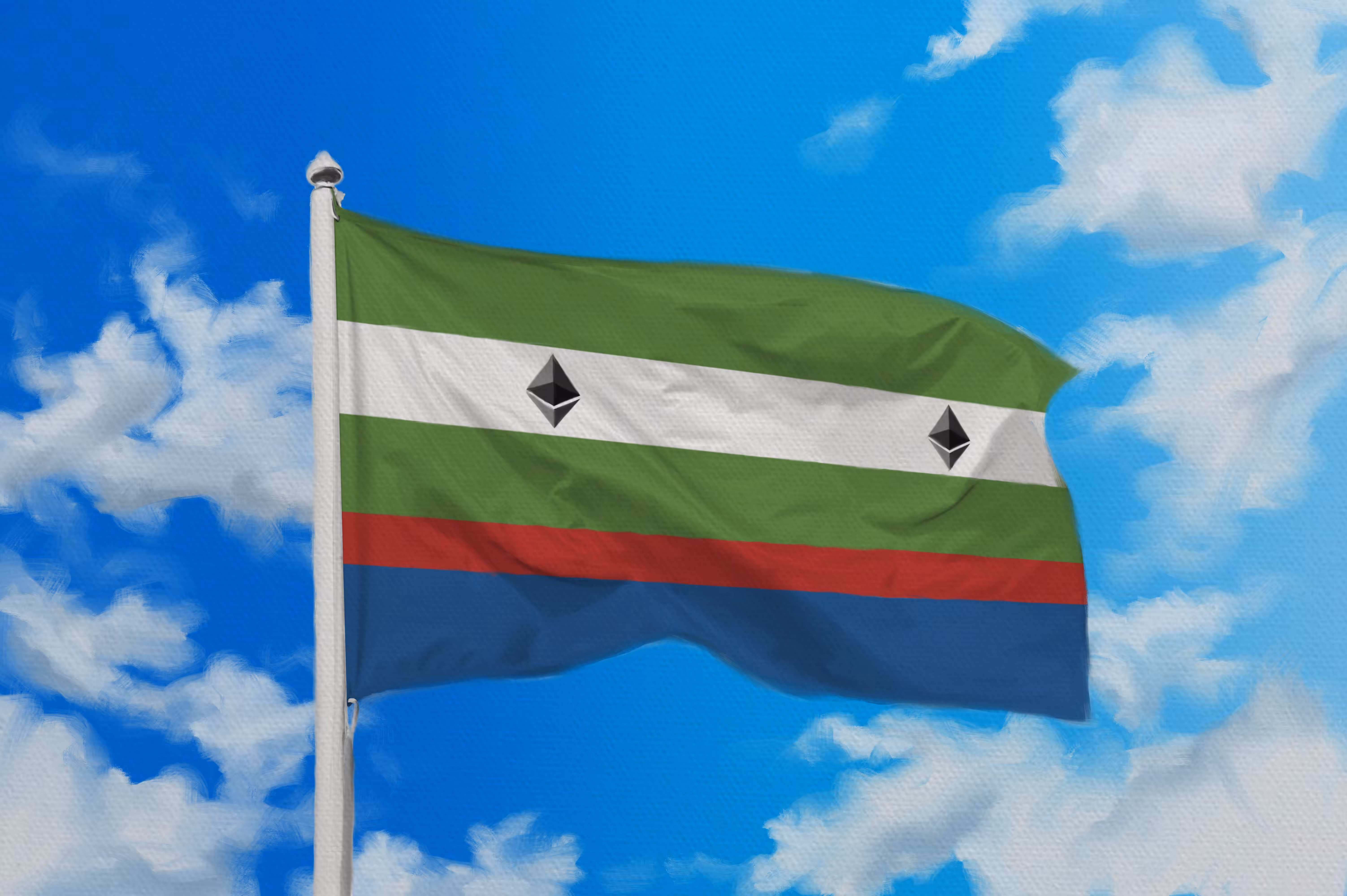 The national flag of Pepeland