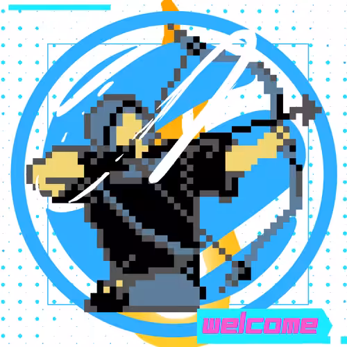 Welcome Hunter Badges 500sets 