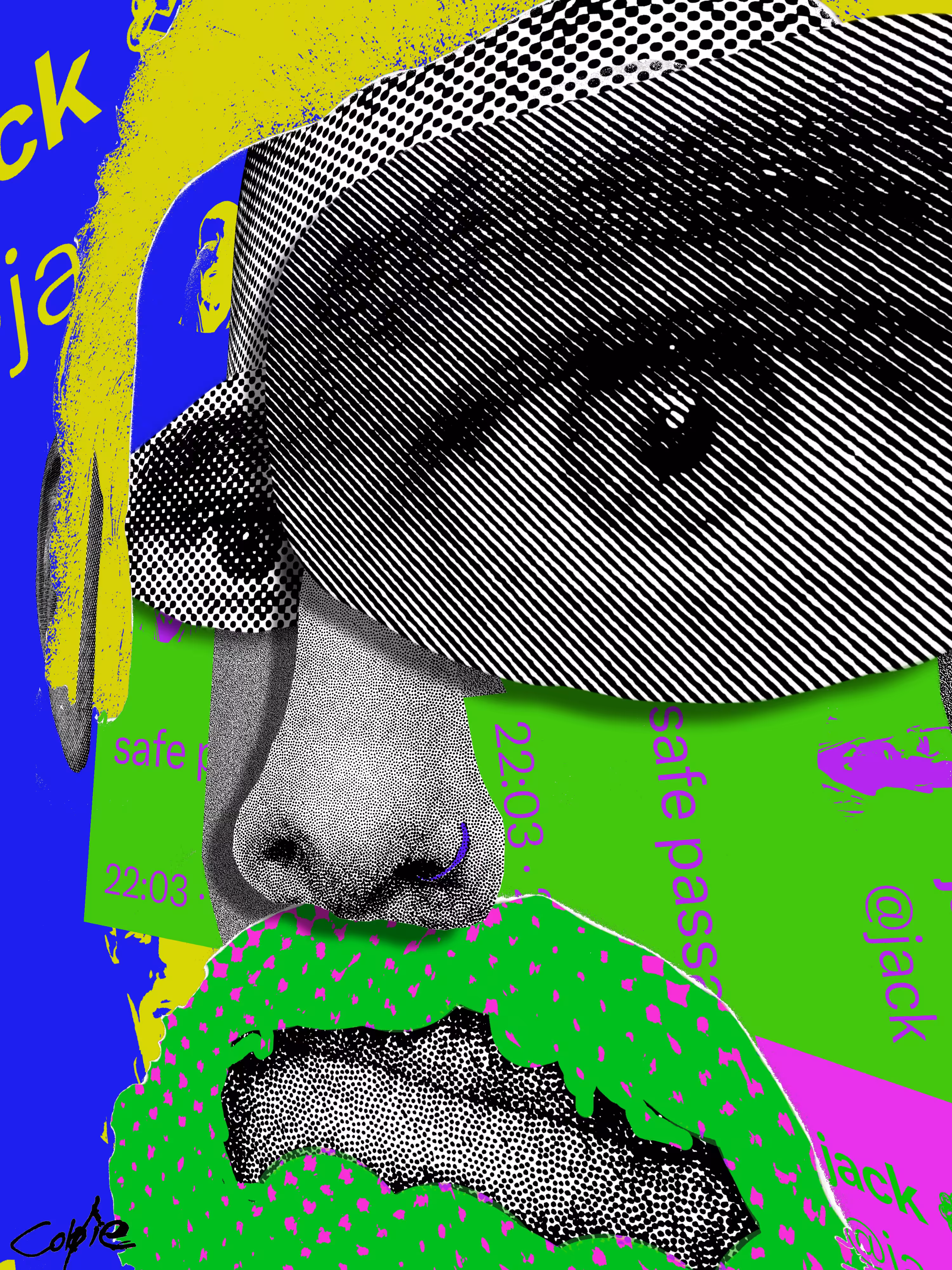 Decentral Eyes - Editions: Jack Dorsey - Decentral Eyes - Safe Passage Variant - 177/240