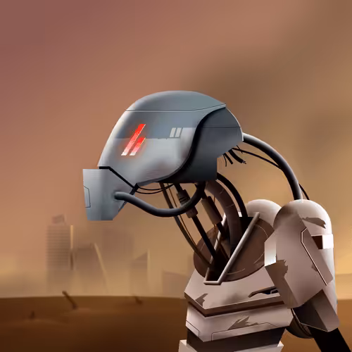 Savage Droids: THEOS Marine Droid B-2595