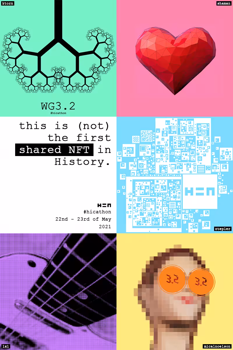 This is (not) the first shared NFT in History