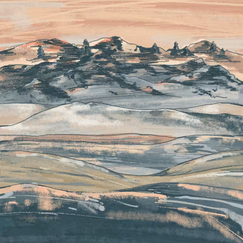 Postcard From The Mountains #60