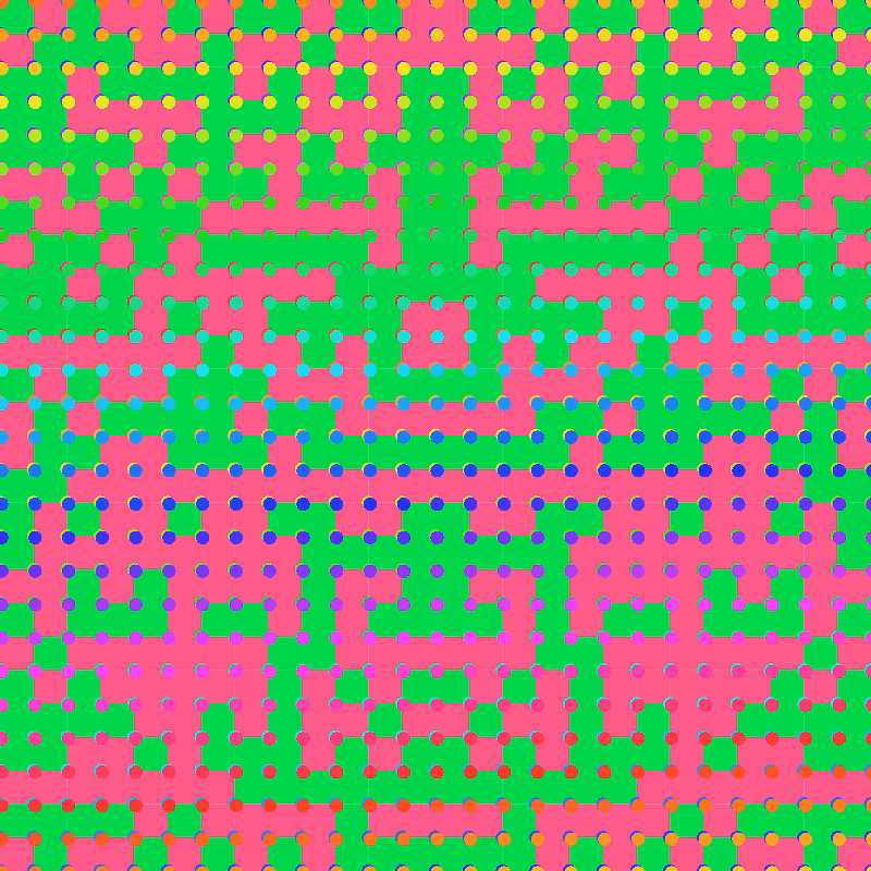 Squares and dots #35