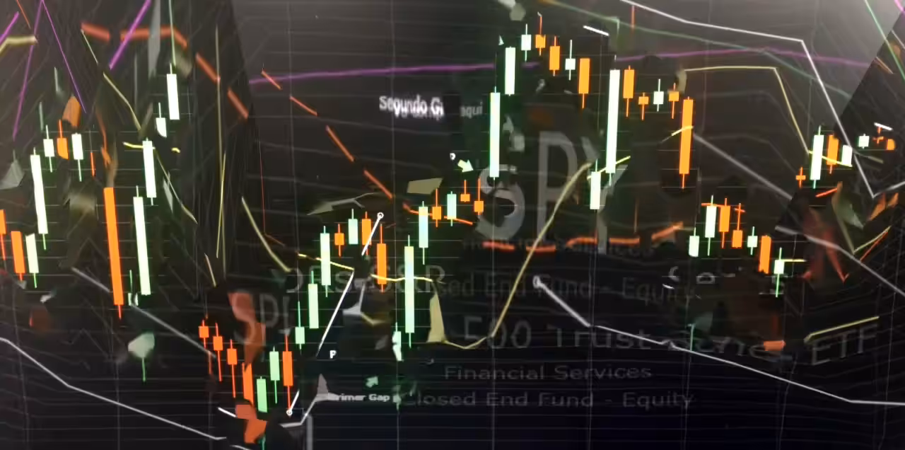CANDLESTICK CHART UP AND DOWNS