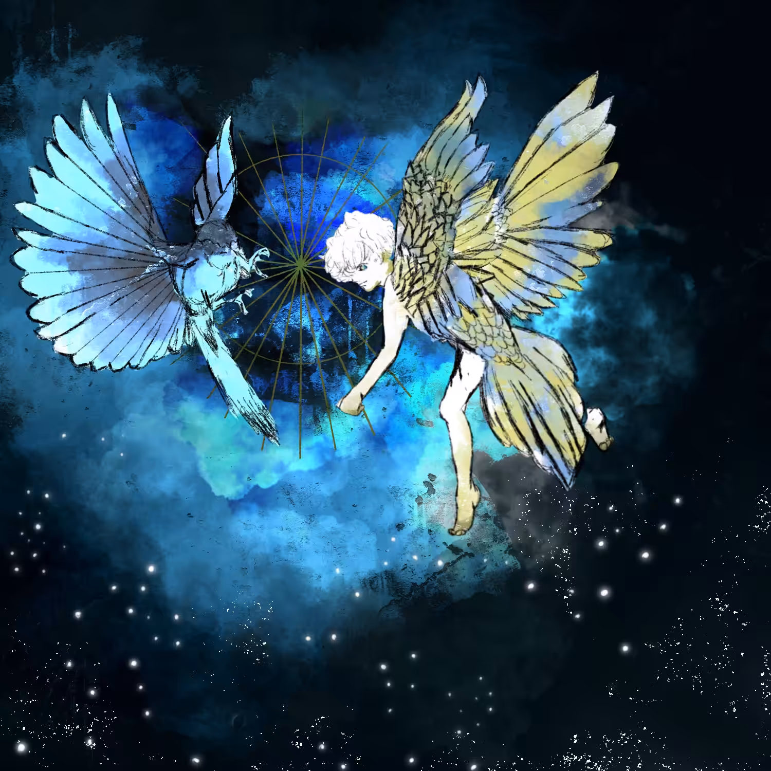 鳥鳥（bird,bird）