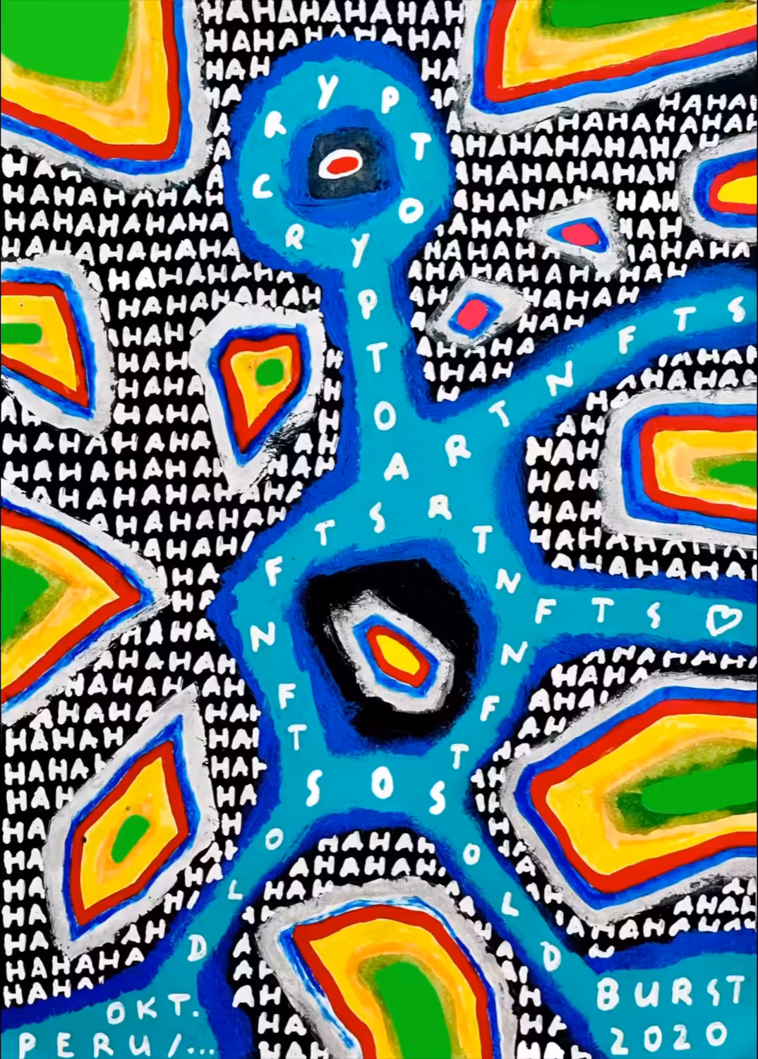 Crypto Alien III - CRYPTOARTNFTSOLD #3/5