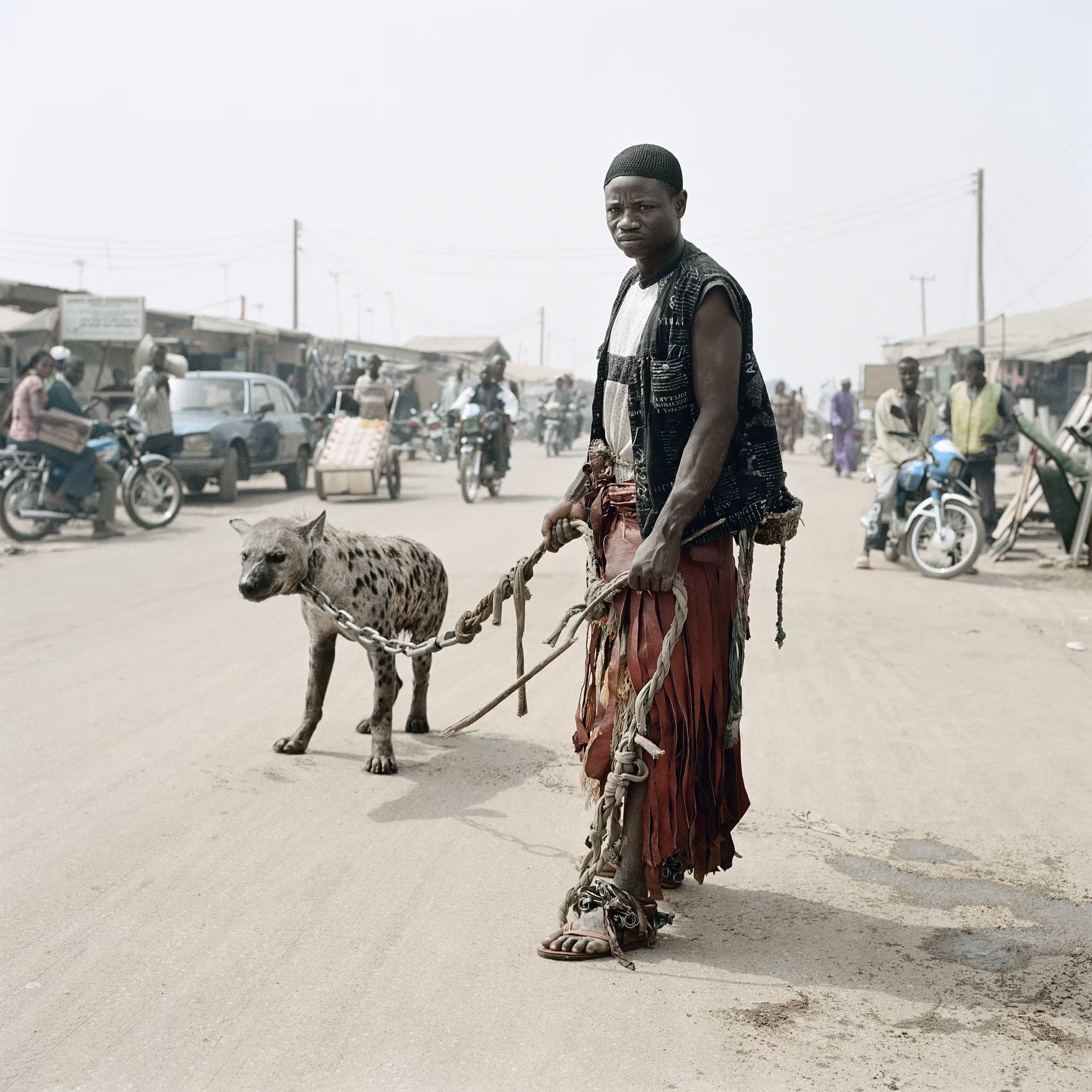 Mallam Mantari Lamal with Mainasara, 2005
