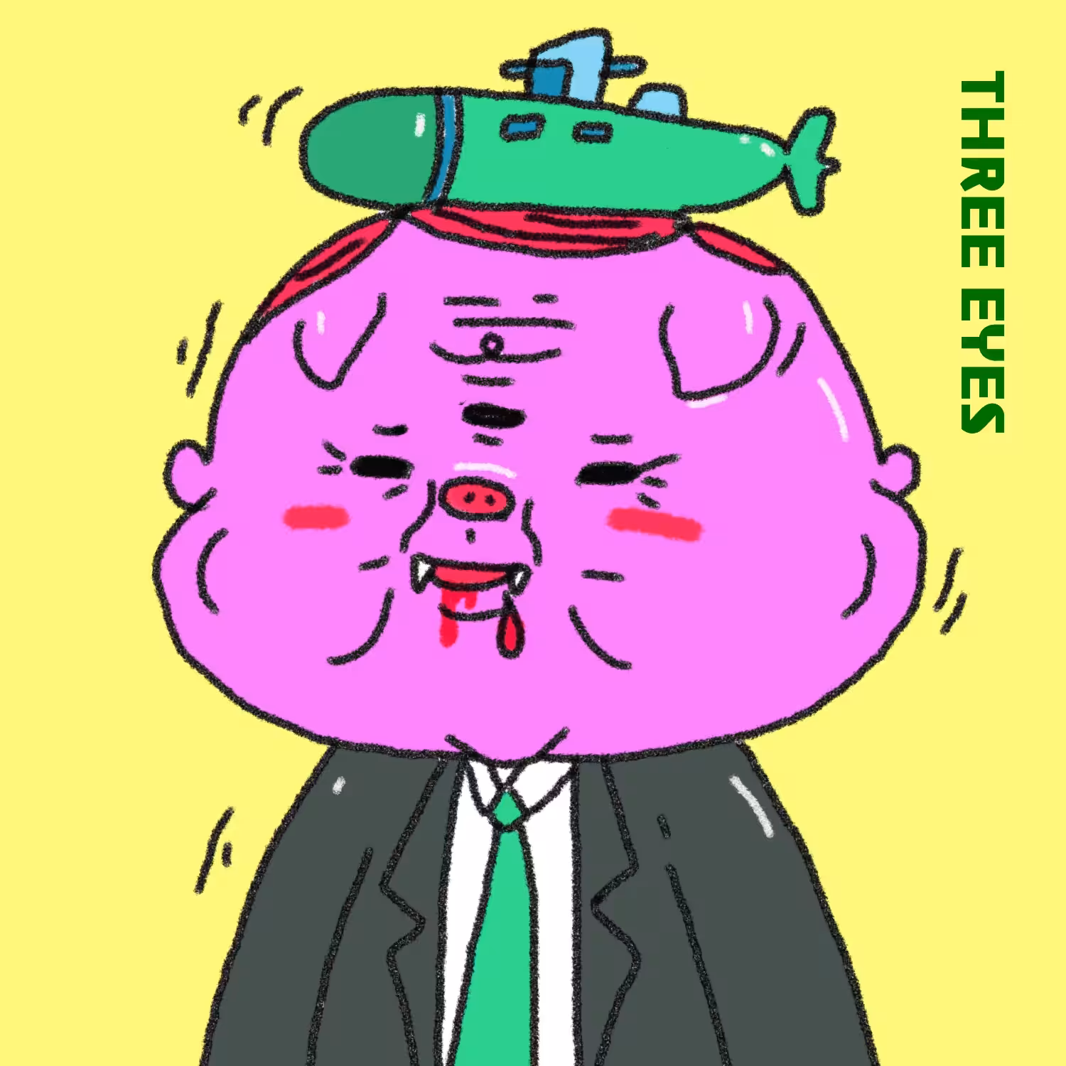 THREE EYES #13