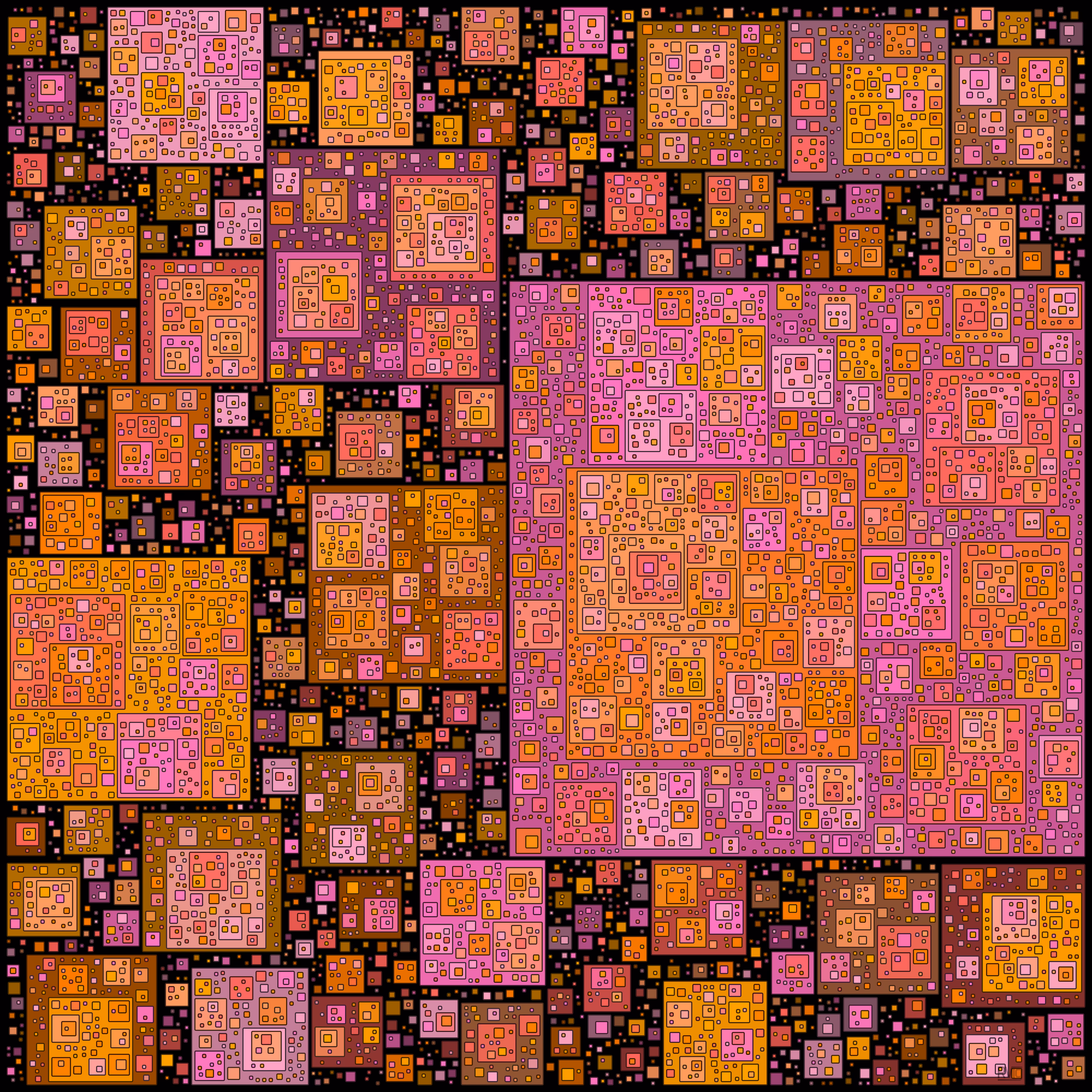 7400 Packed Squares