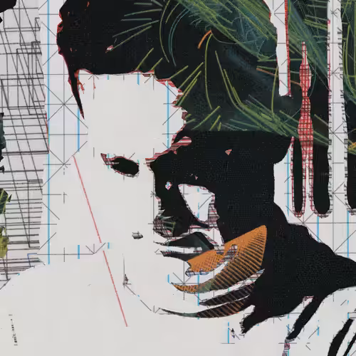 THE GENERATIVE PORTRAIT COLLECTION OF ROBERT MALLARY: Generative Portrait of Robert Mallary #793