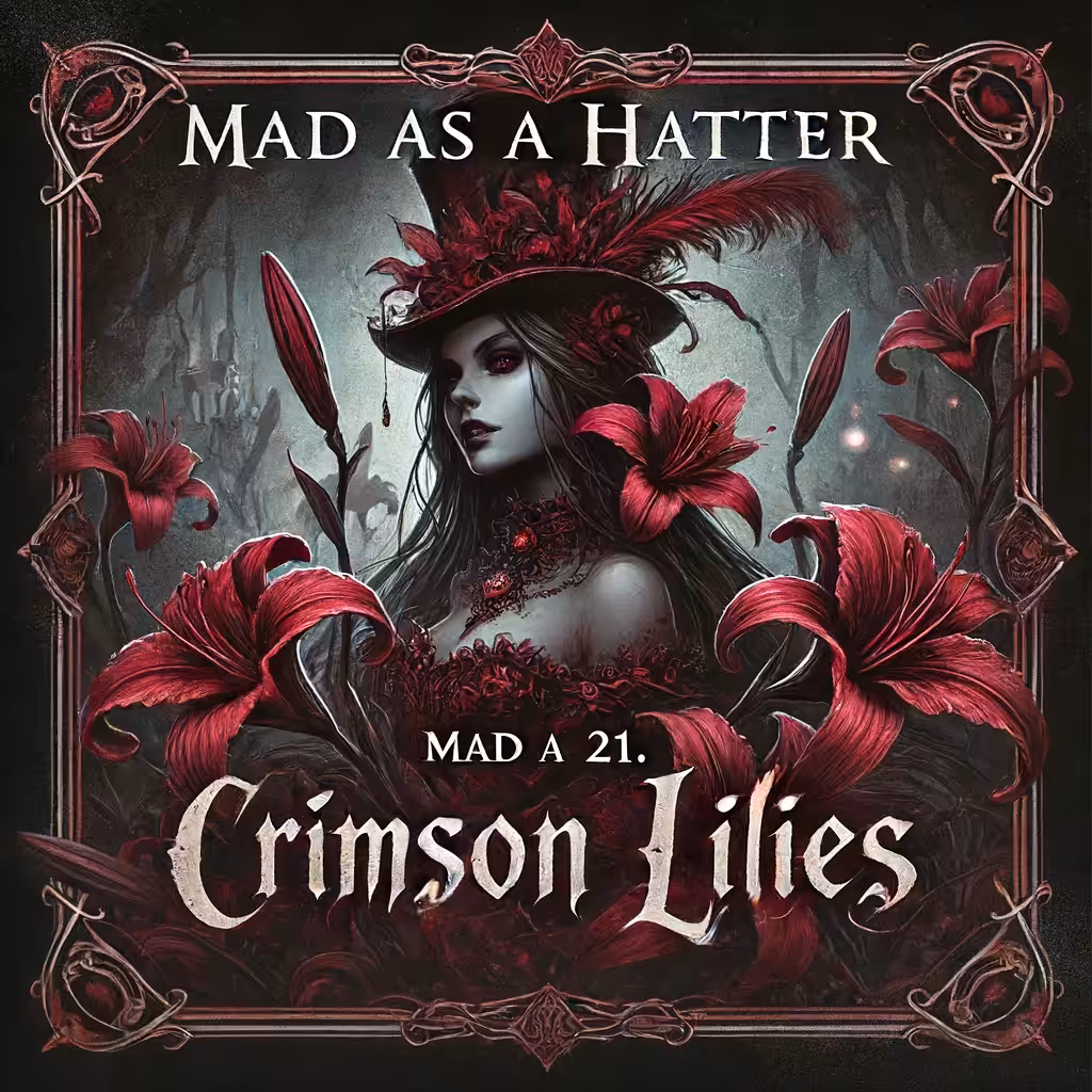 21. Crimson Lilies