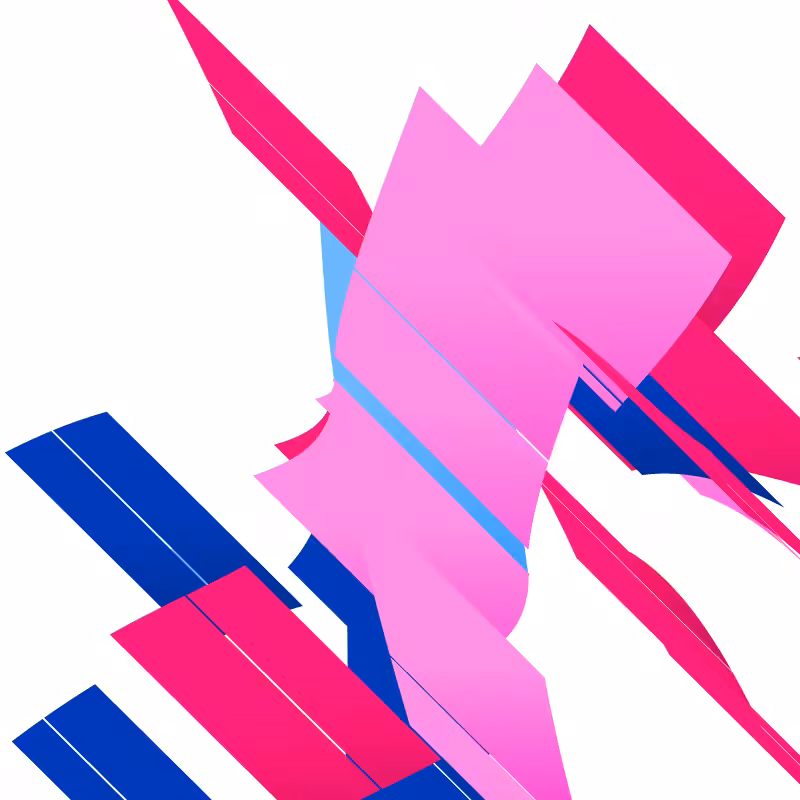 Composition #1 Ribbons #15