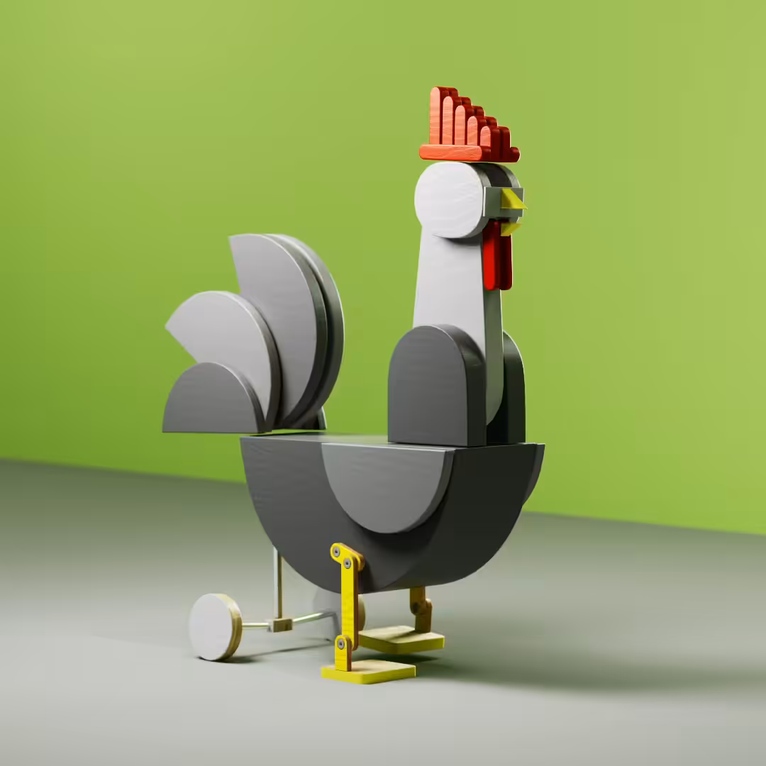 Kinetic Rooster
