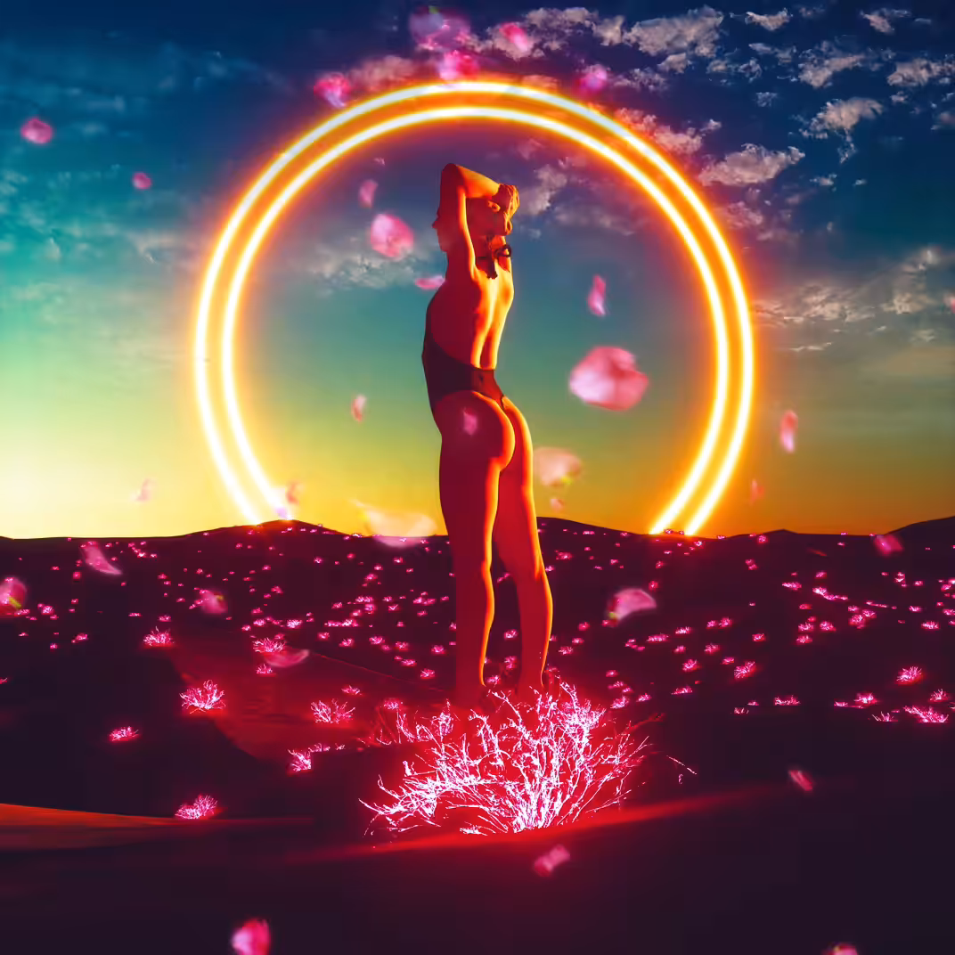 Retro Fantasy Collection - Nude Desert