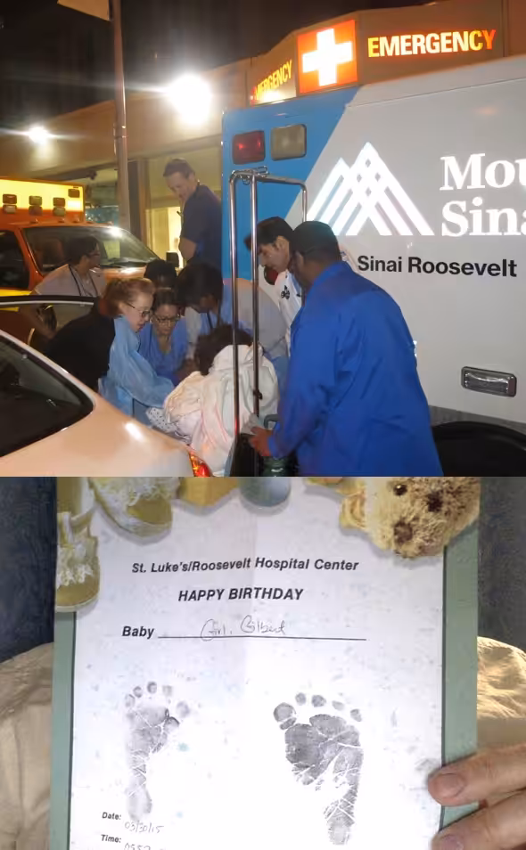 Baby born in the back of an uber (PHOTOS_EDTN)