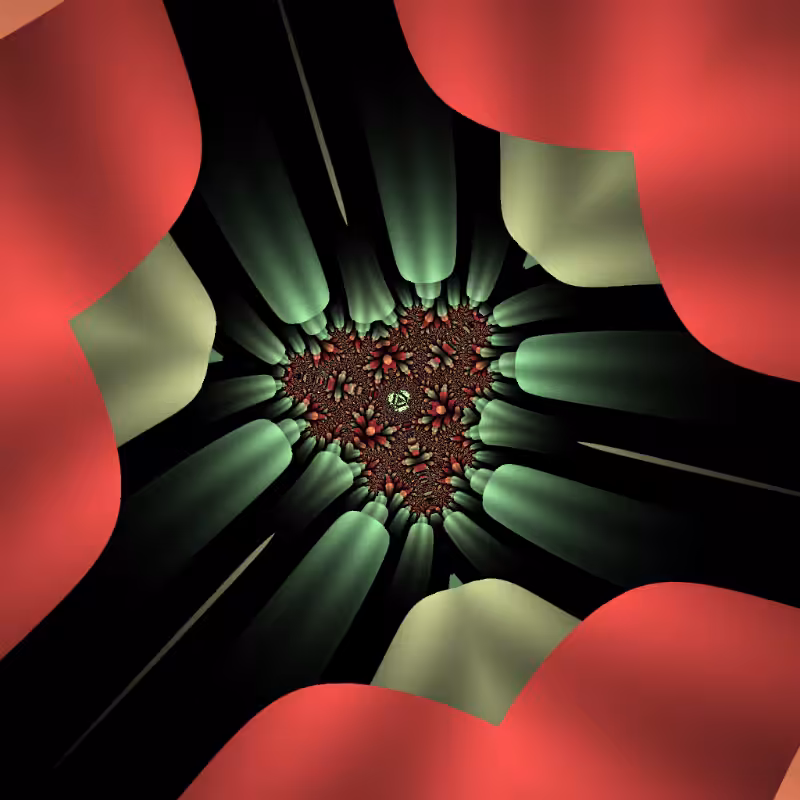 Fractal Flower #212