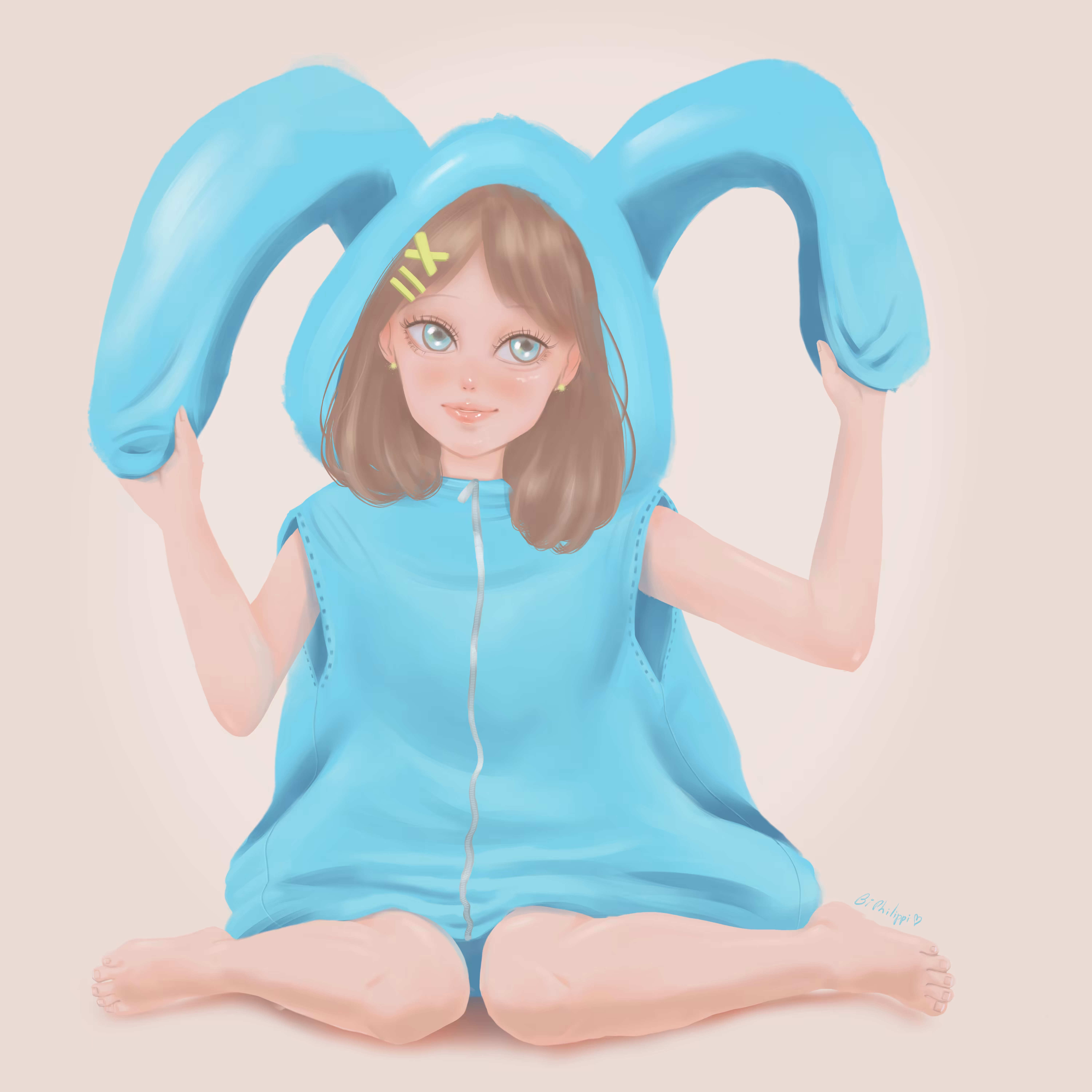BLUE BUNNY GIRL