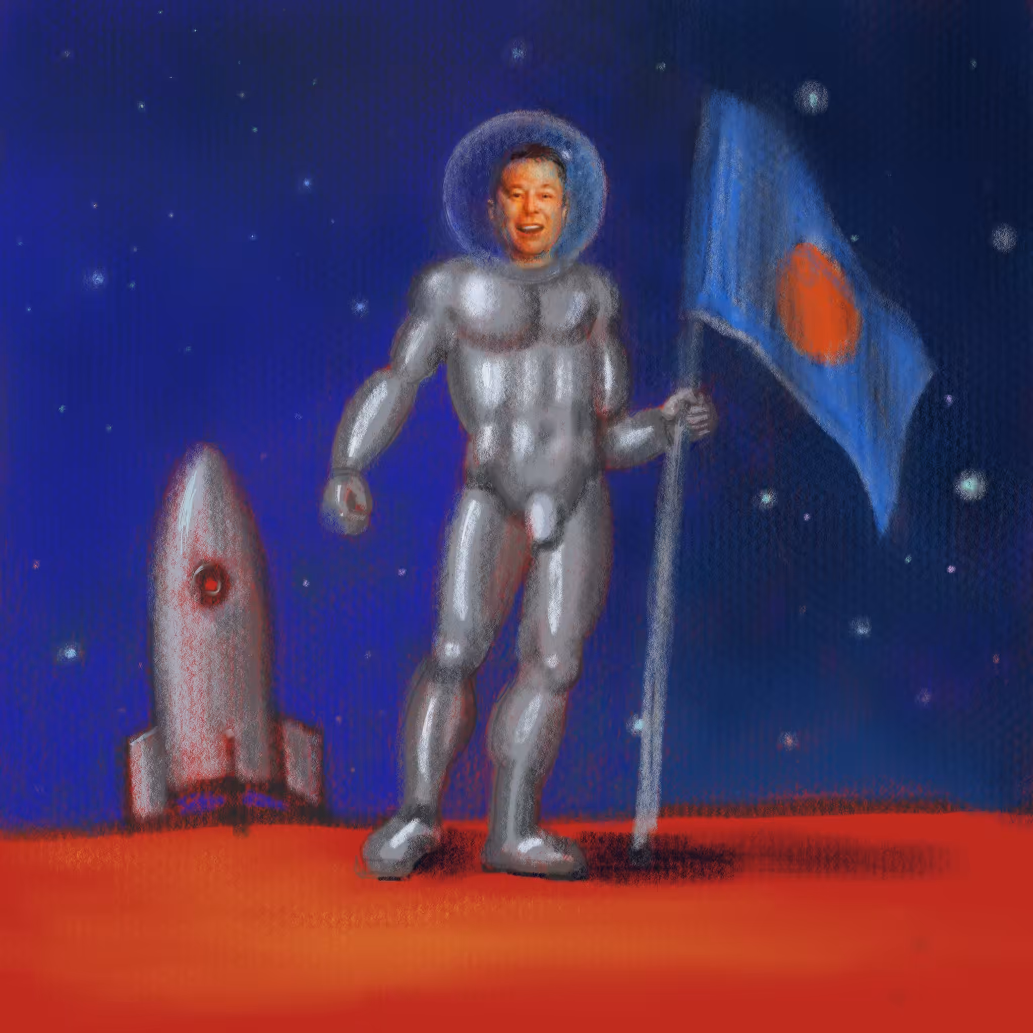 Landing on Mars