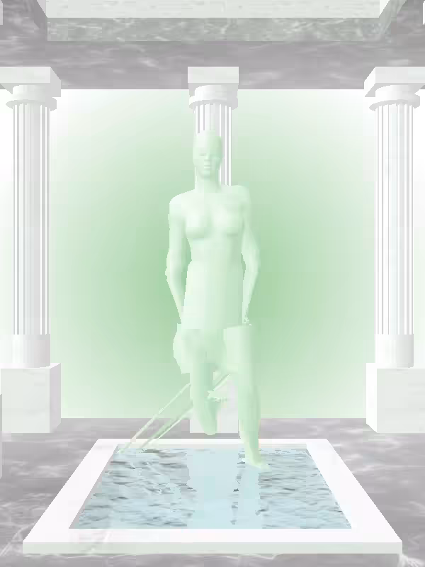 HeavenComputer: The Loser Normie Green Woman #5818
