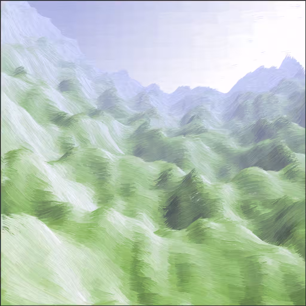 Lush Fields  #18