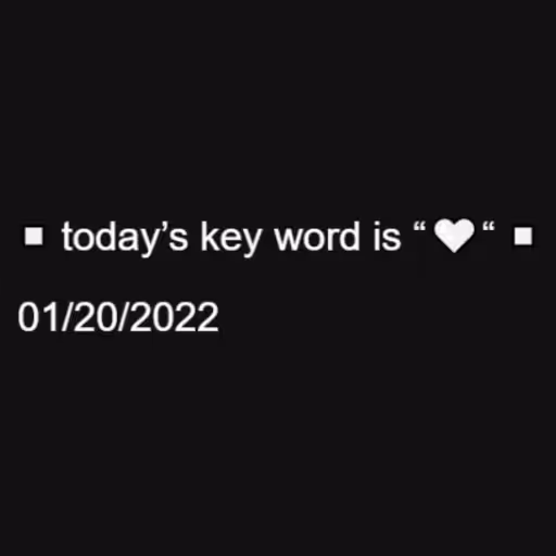 ◻️ today’s key word ...