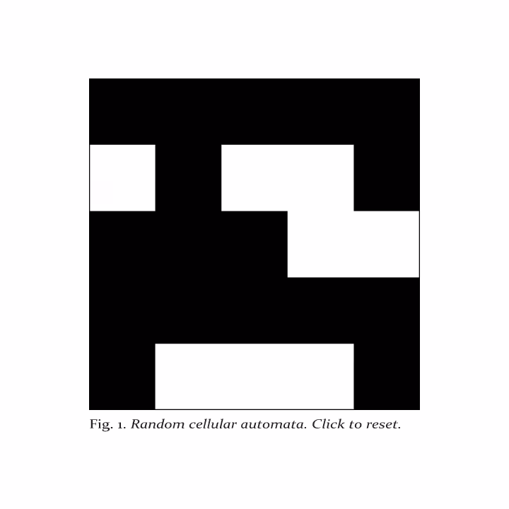 Random Cellular Automata 4+1px