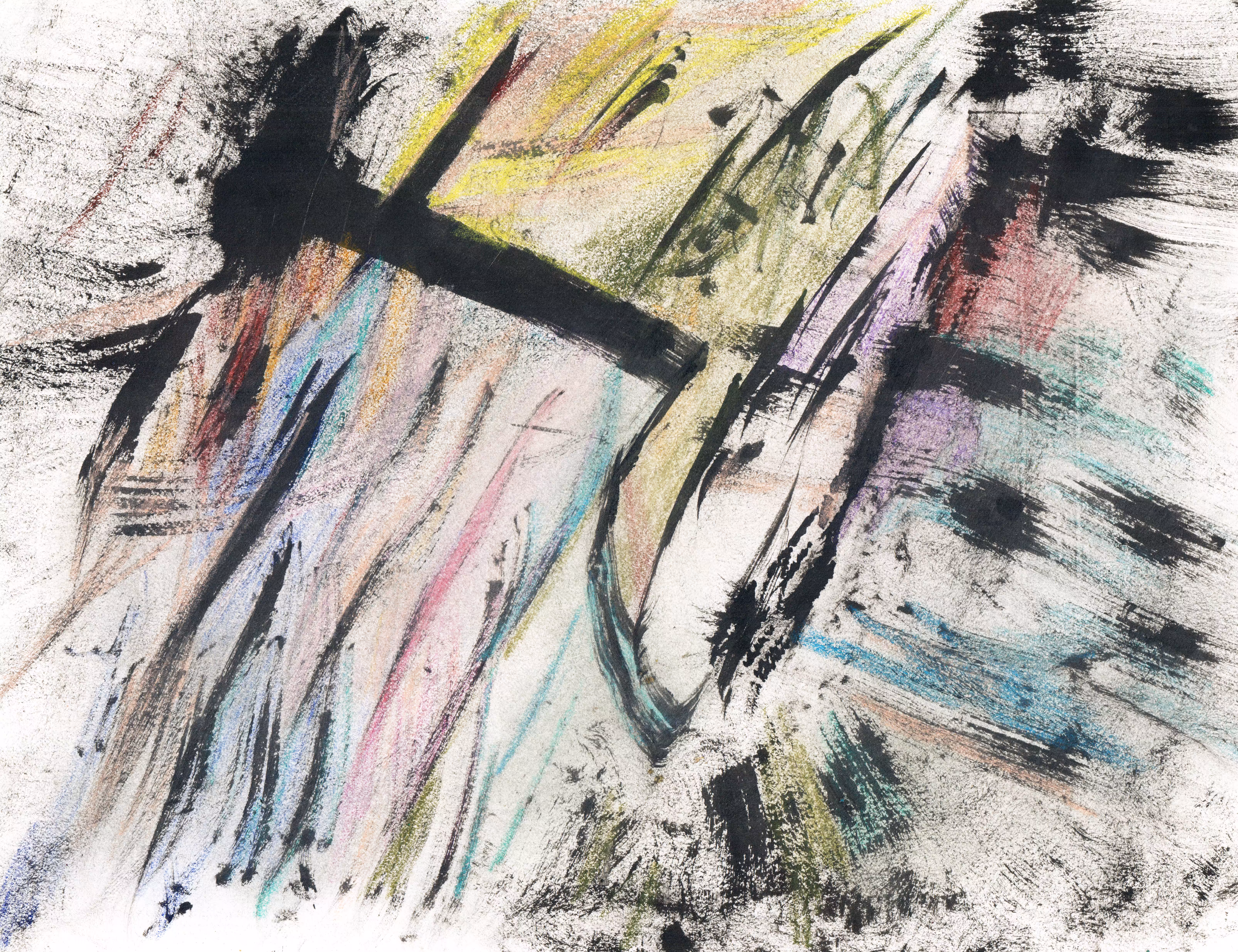 Abstract in Brights and Black