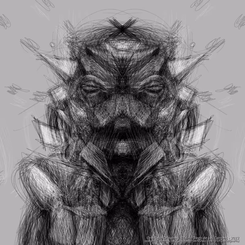 One Tezo Drawings_114+ #65