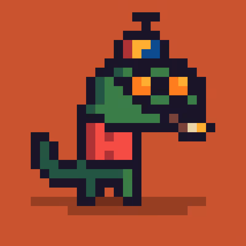 Pixel Dinos #123