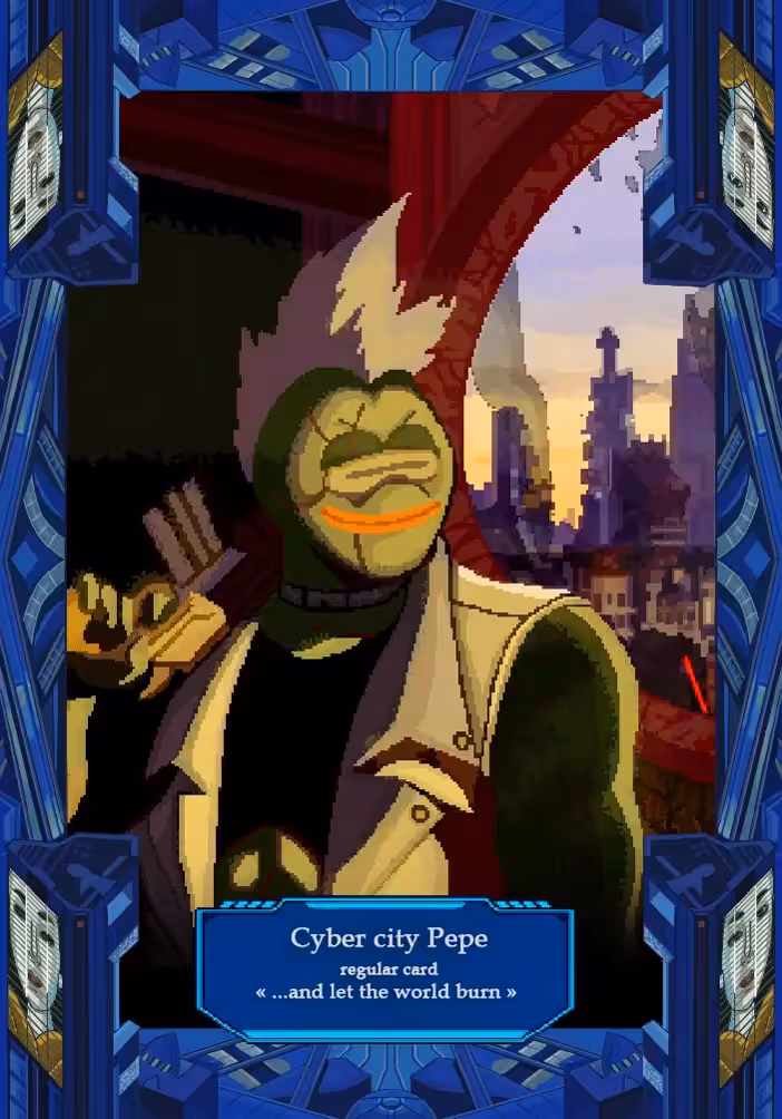 Cyber city Pepe