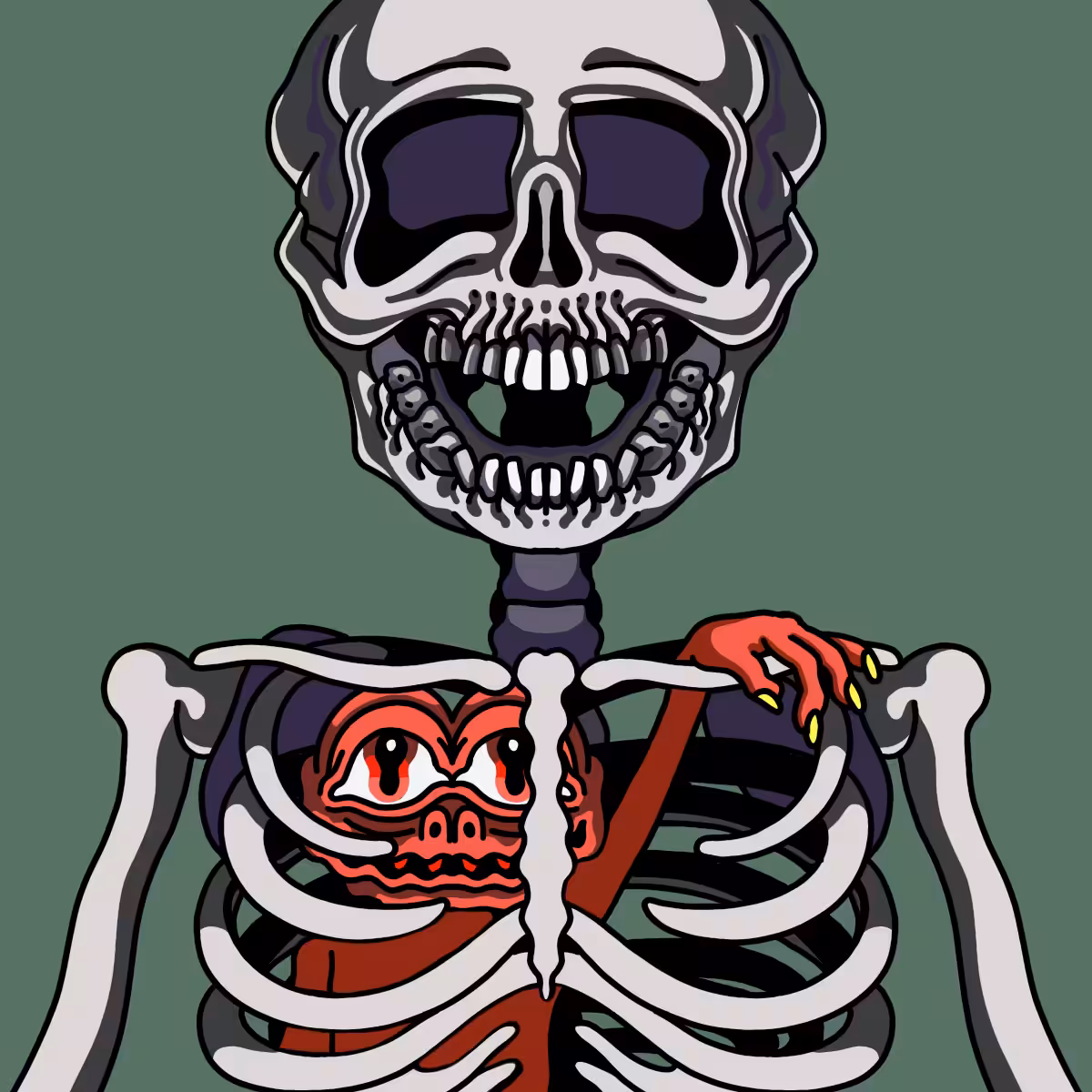 |Hedz| Redfrog Skellytrap