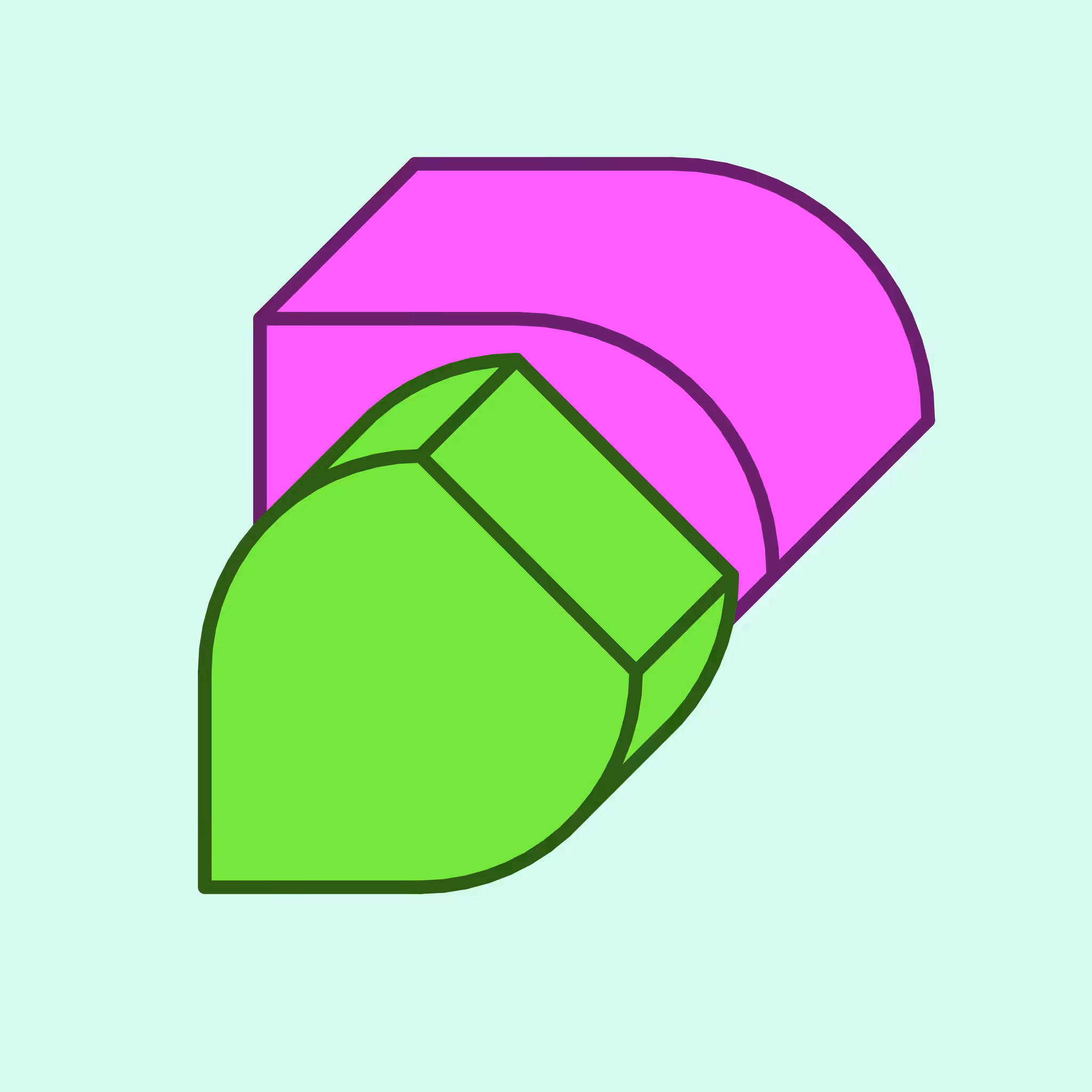 Calm shapes #1420