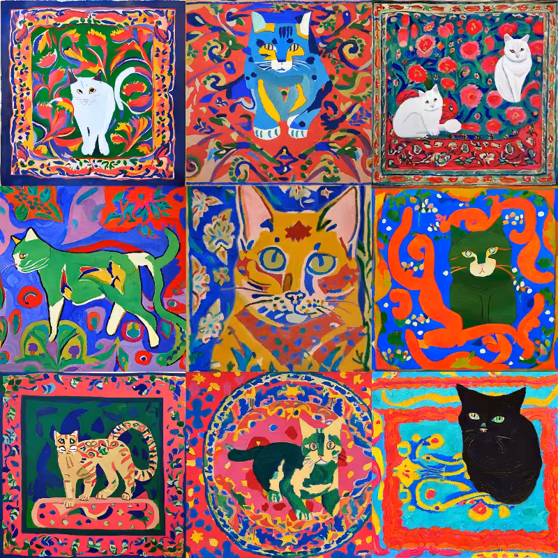 99 Patchworks of 9 Lives #8