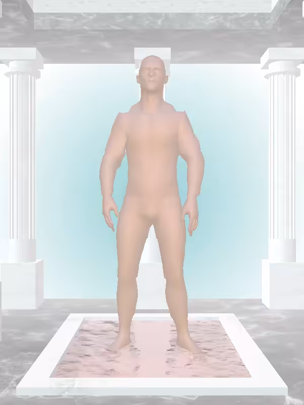 HeavenComputer: The Indifferent Metallic Brick Man #3488