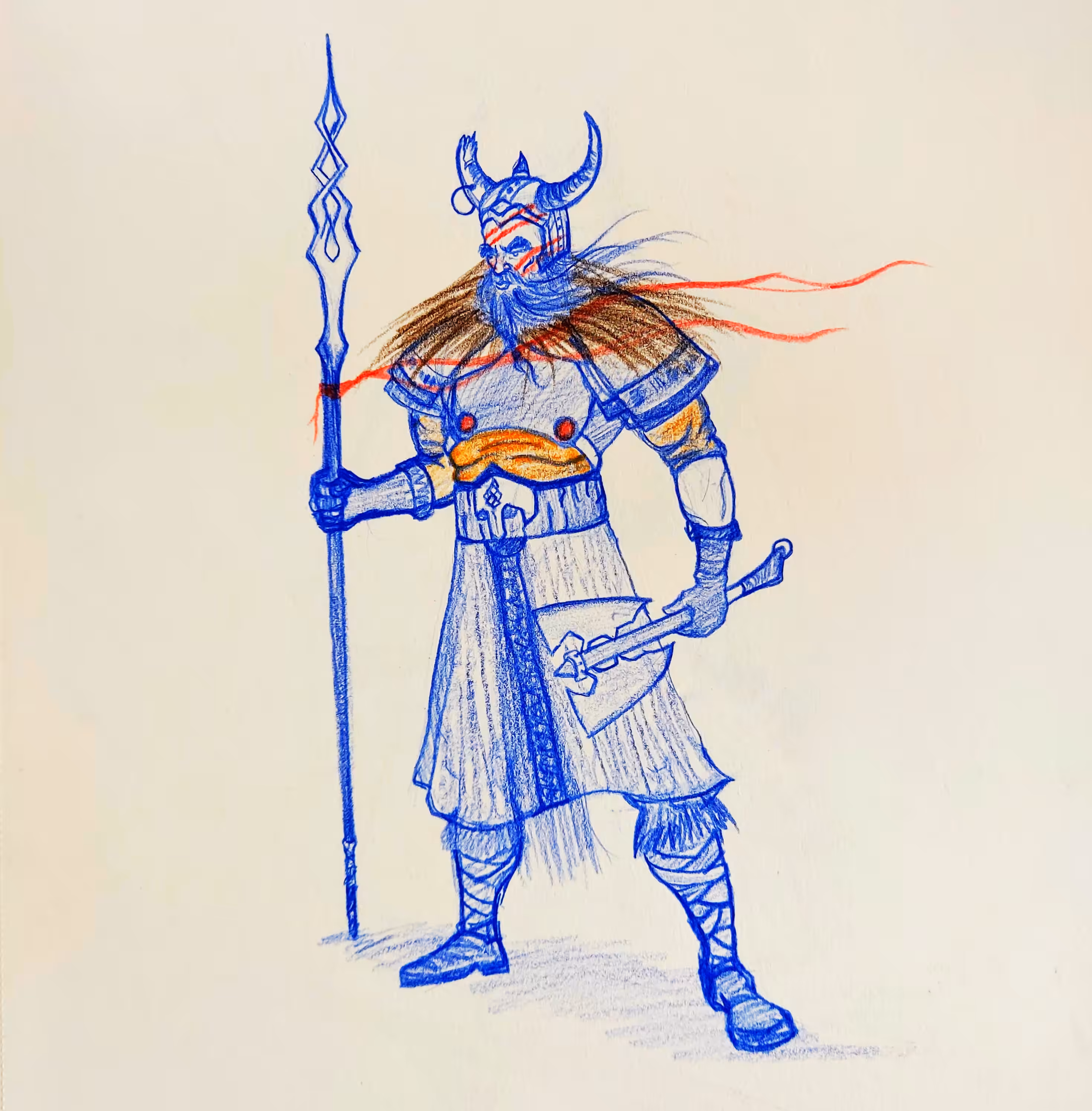 LORD ODGER- THE HEADSTRONG VIKING WARRIOR