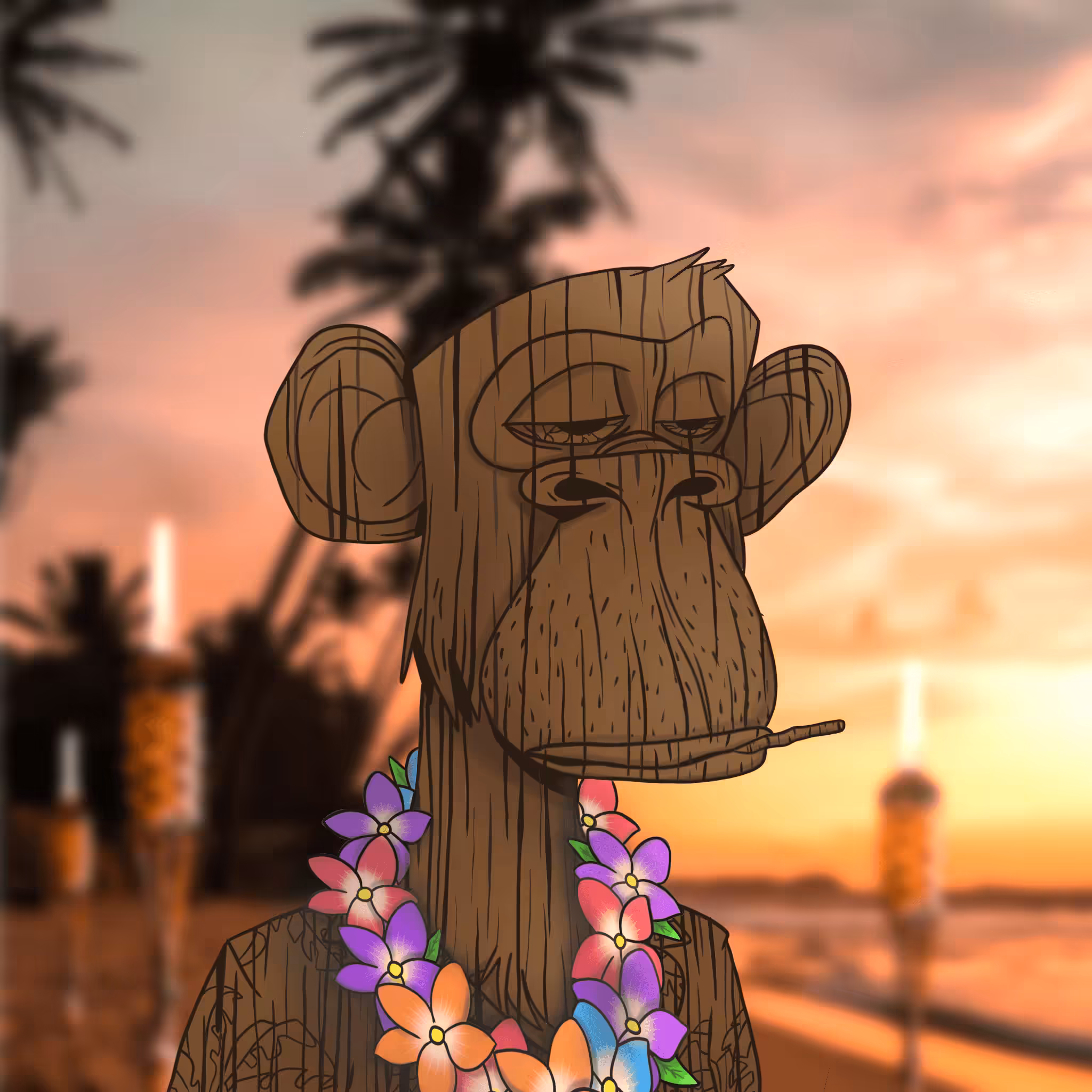 Bored Ape Tiki Lounge #9399