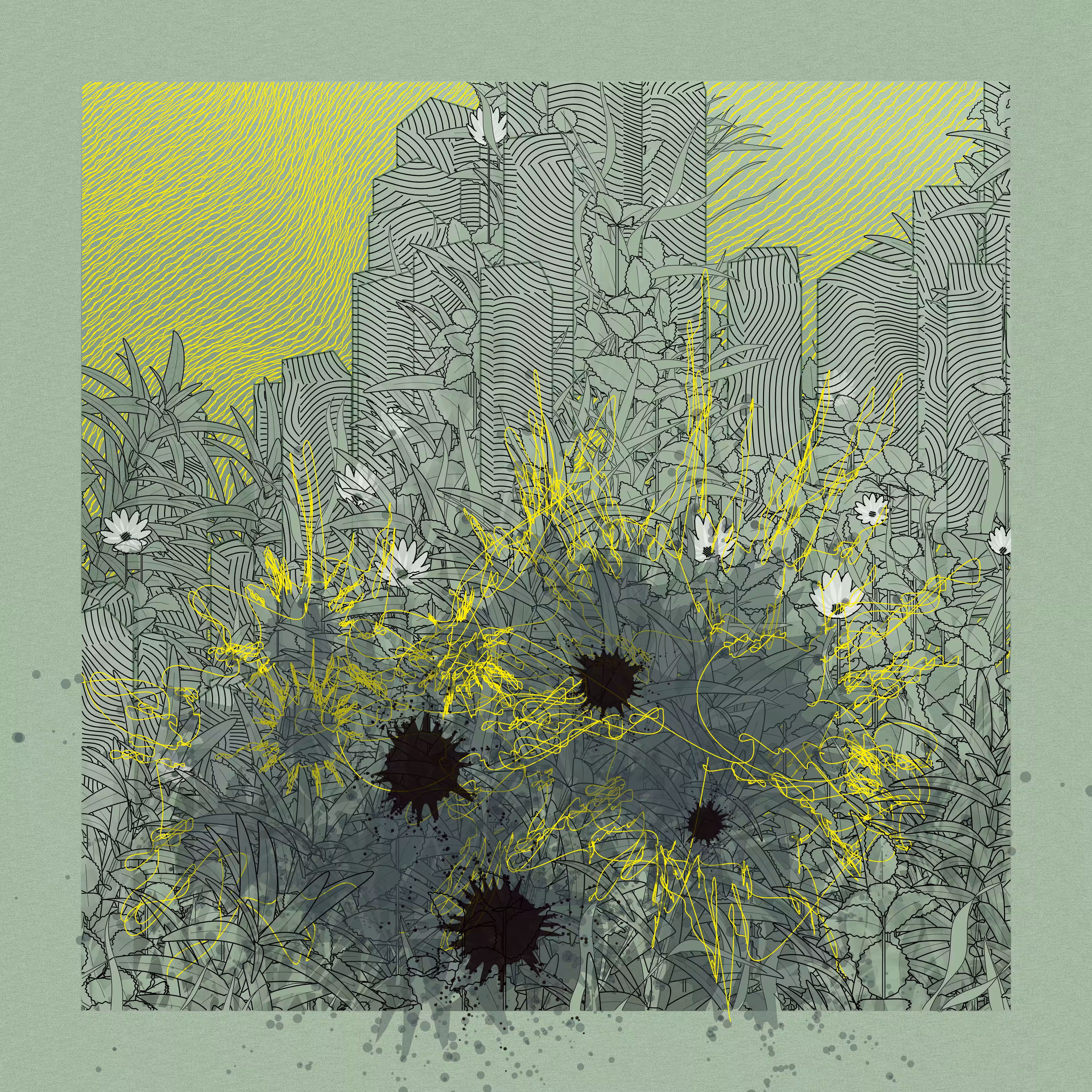 Landscape with Carbon Capture #7477