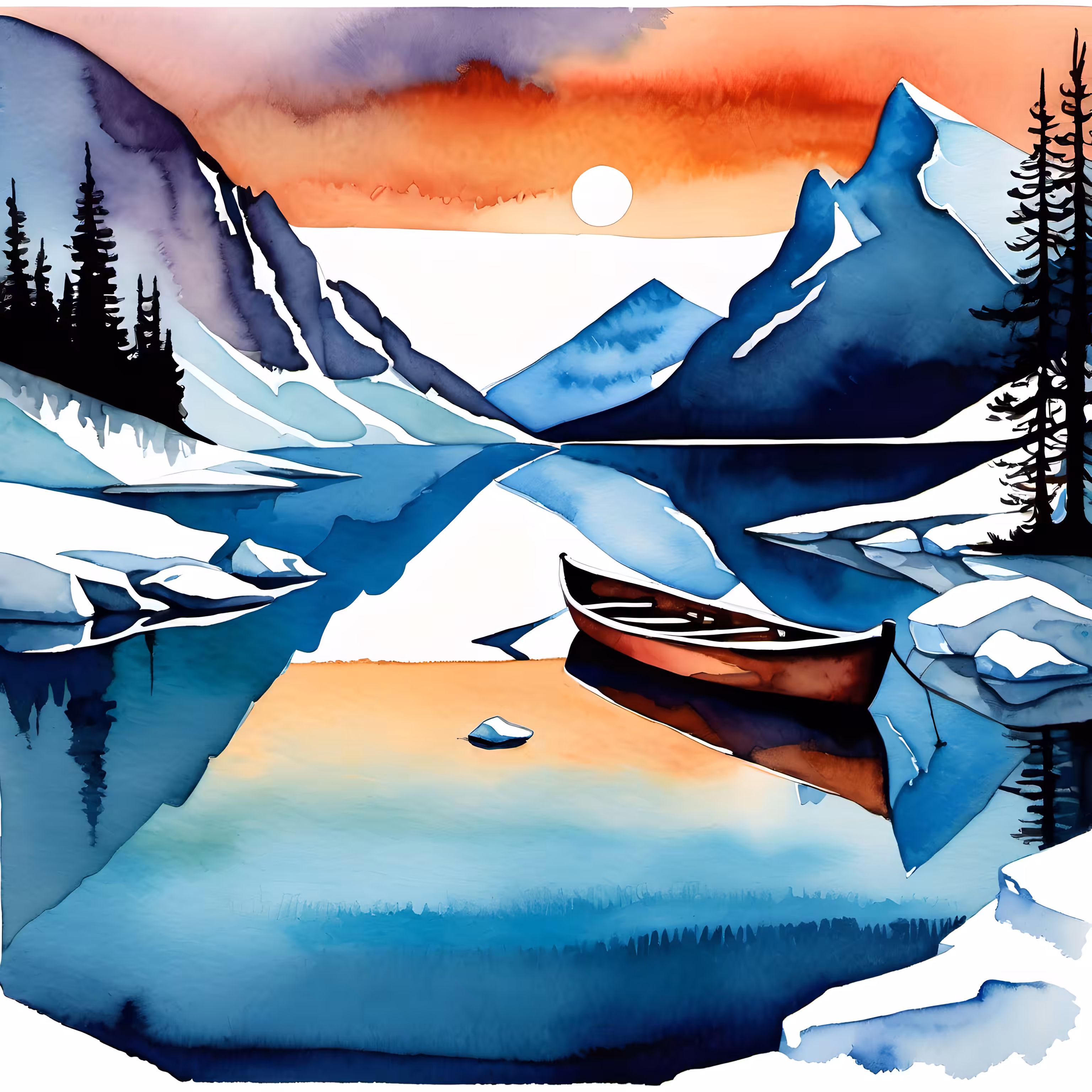 Glacial Lakes #93