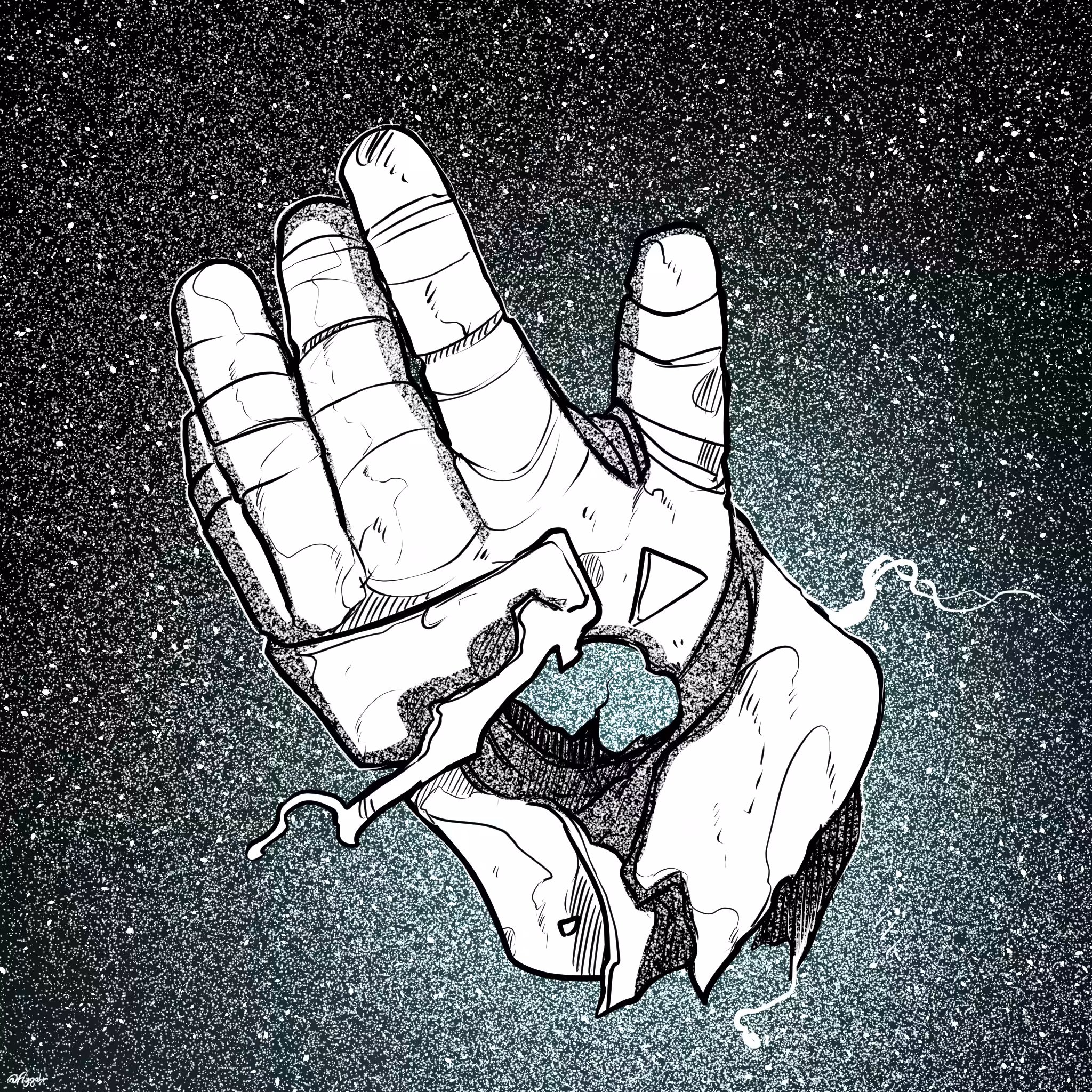 Spacewreck Hunter TZ-666 Gauntlet