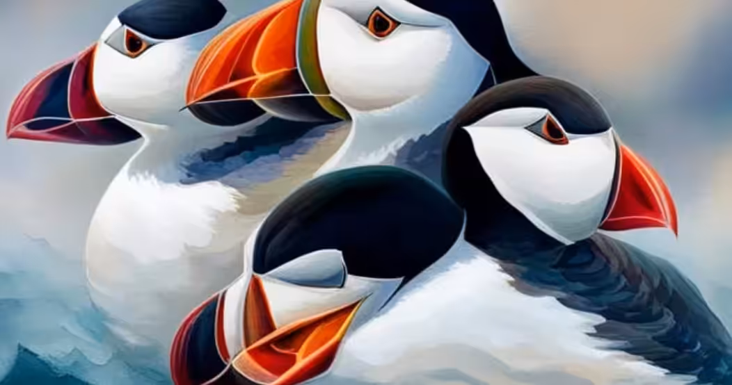 The Great Puffinry