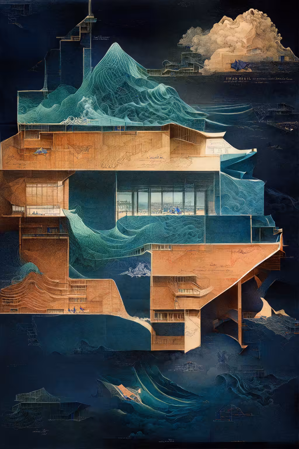 Land and Water Architecture#3