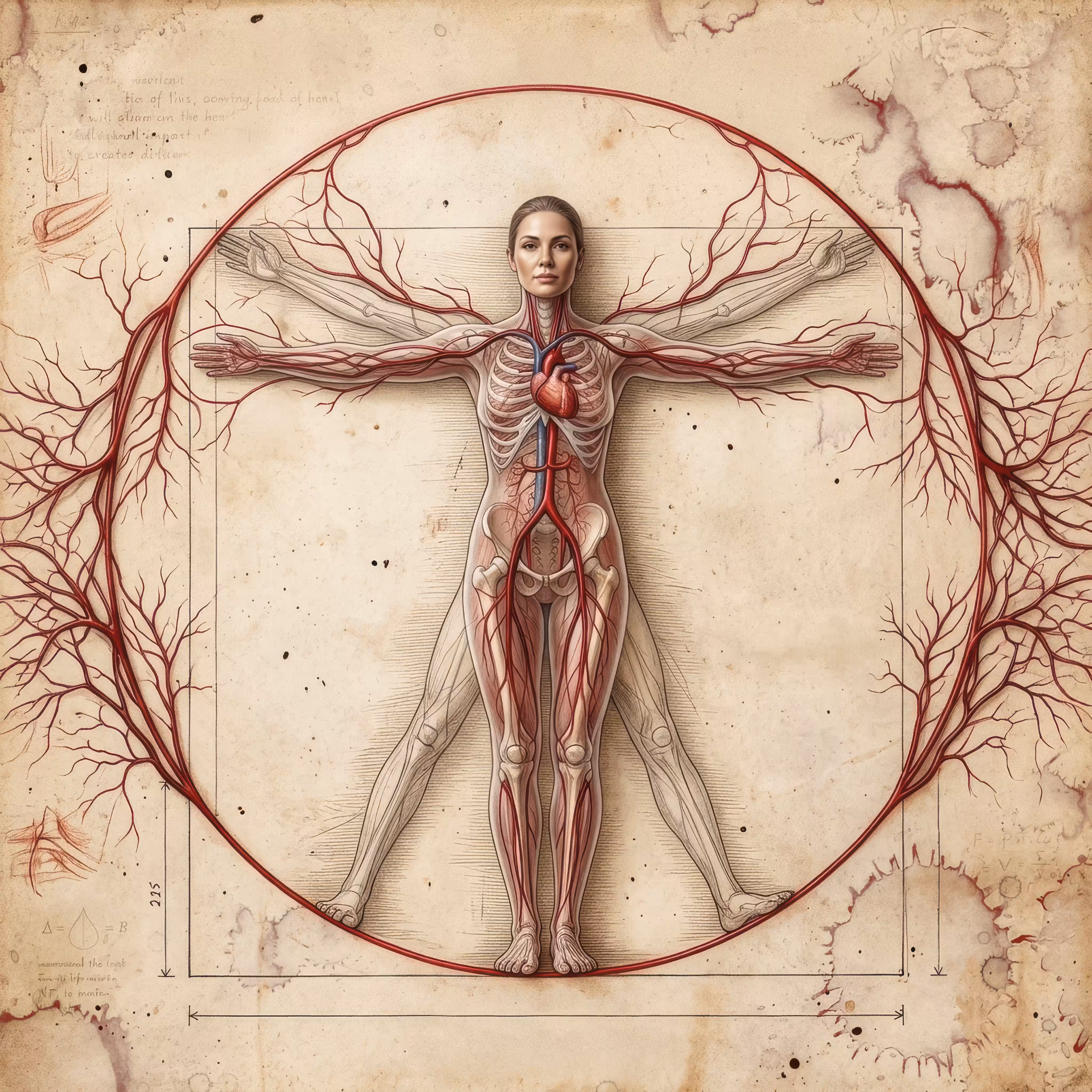 The Vitruvian Vein