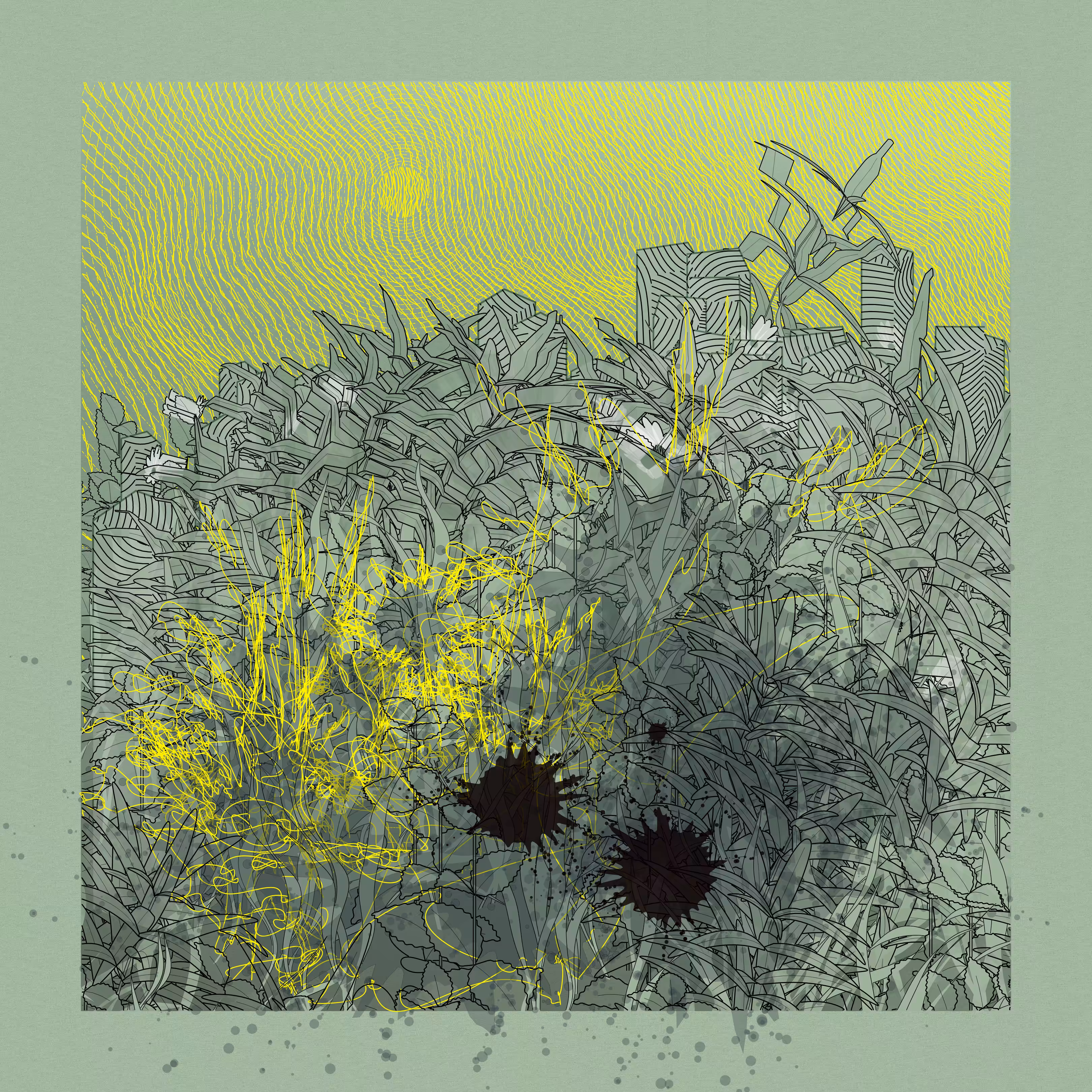 Landscape with Carbon Capture #2499