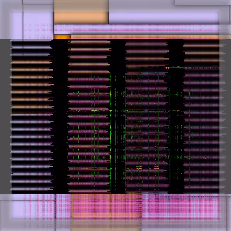 Digital Grid Burn #16