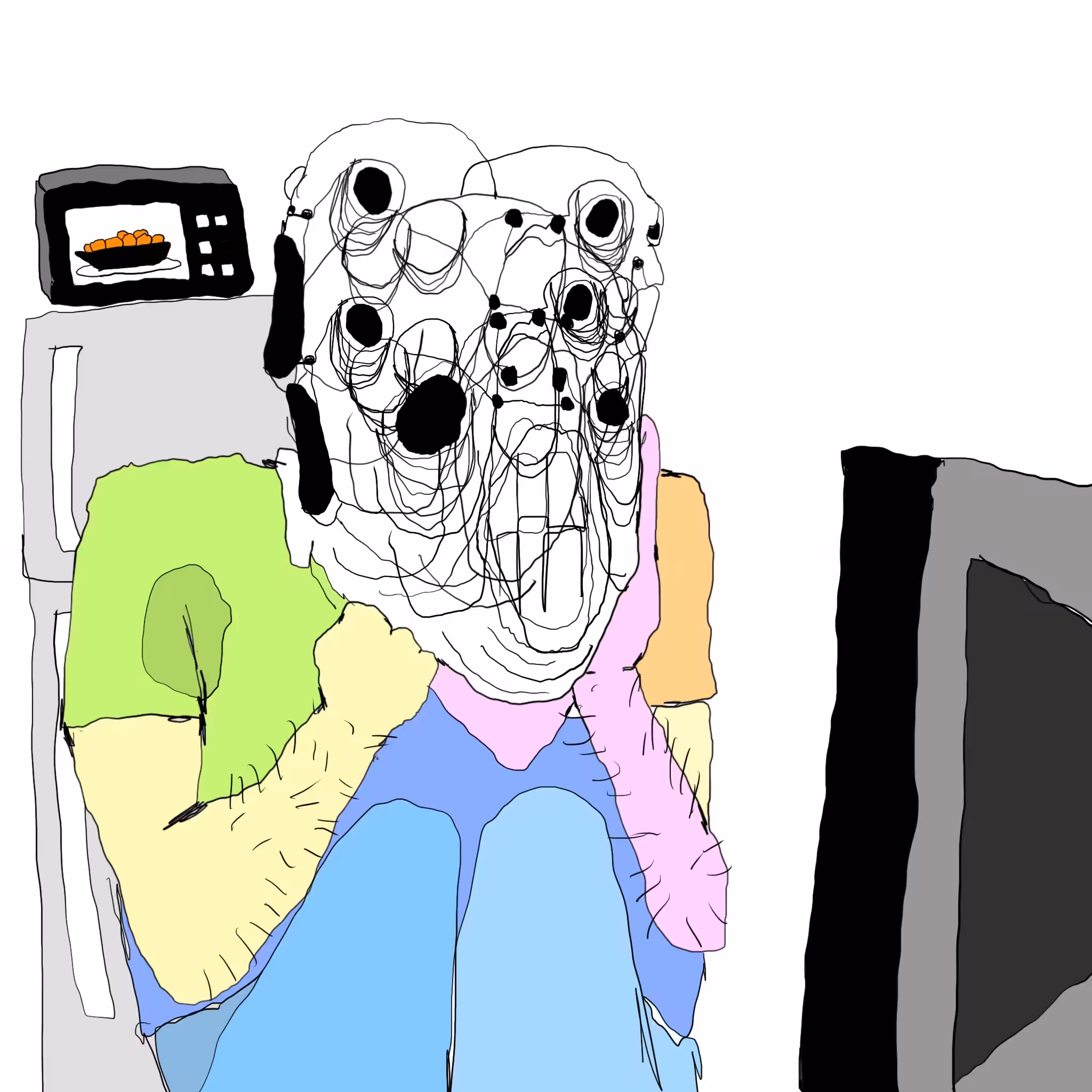 dissociating from yourself watching reruns of america's got talent 