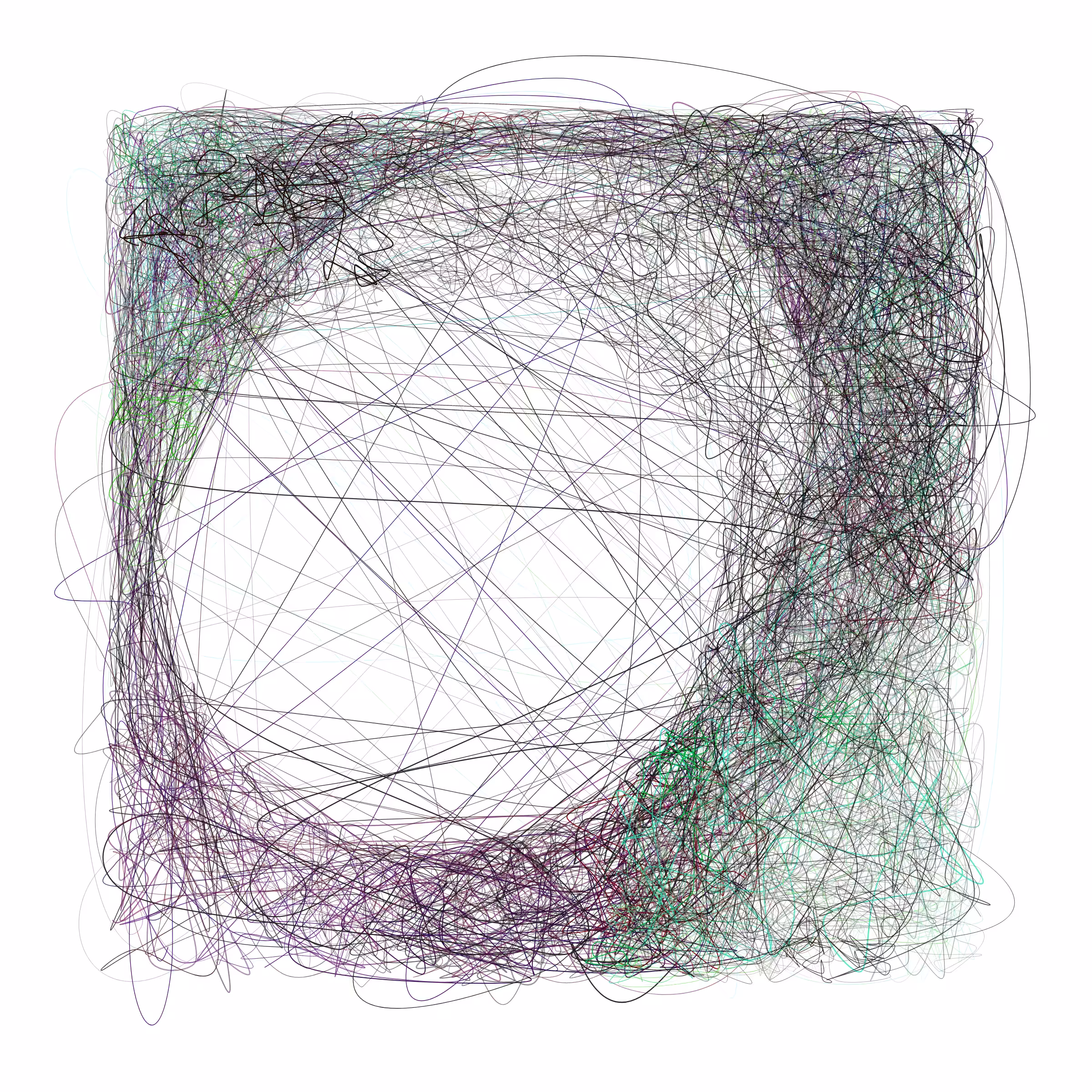 Scribbled Boundaries #1010