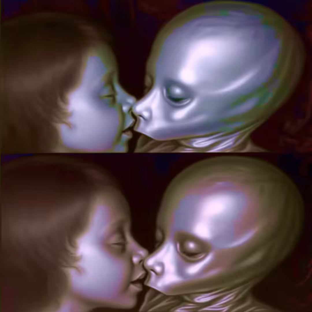 Give me a kiss, baby