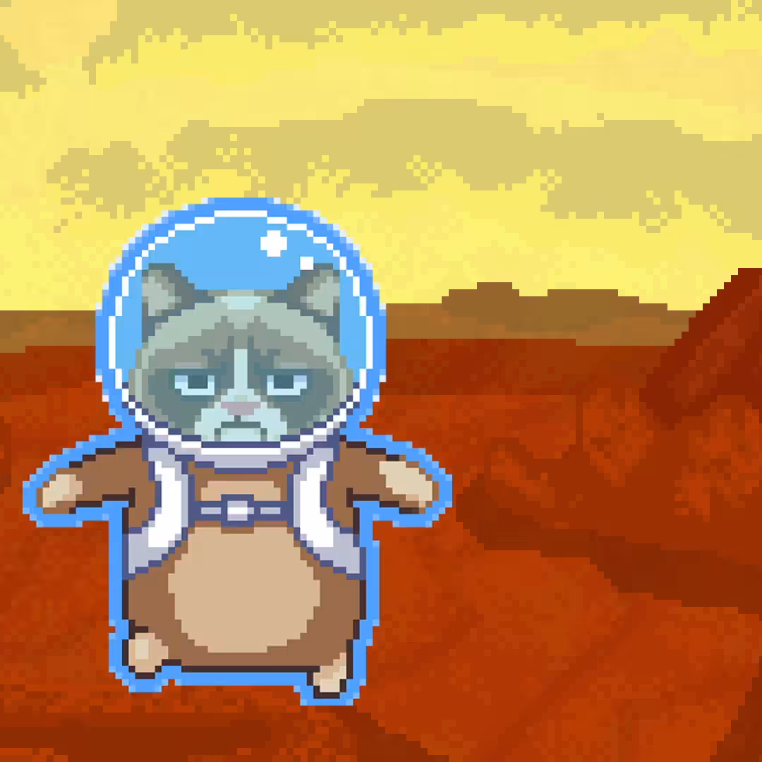 Grumpy Cat - Life on Mars...Is Awful