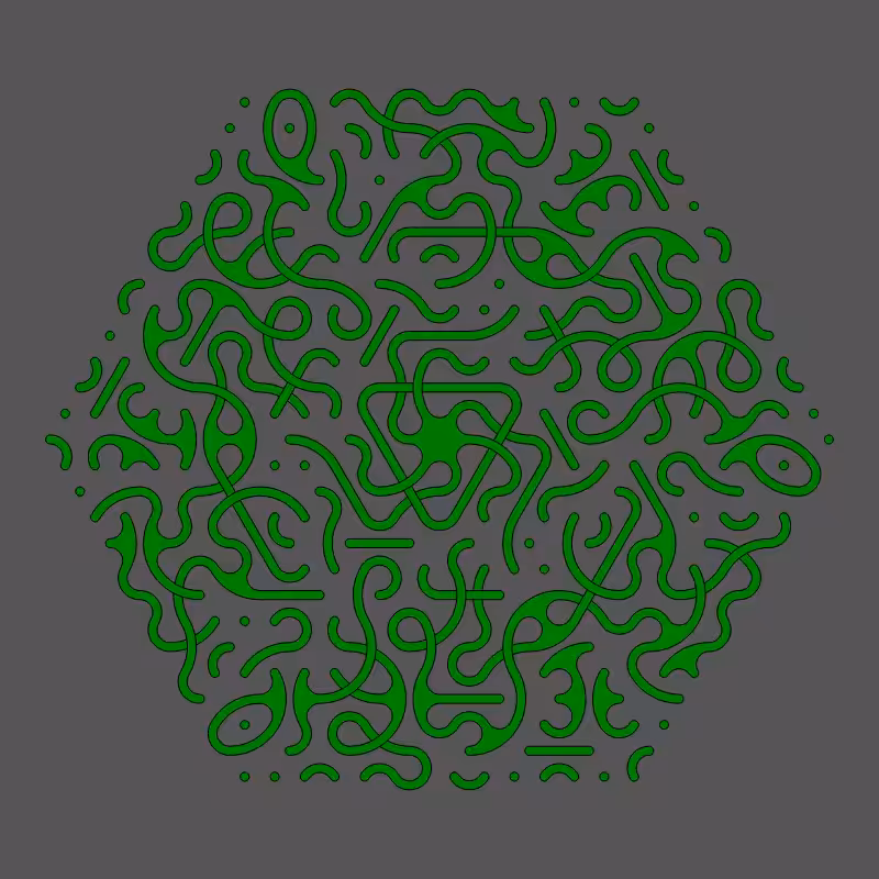 Threefold Symmetry - Dark Variations #455