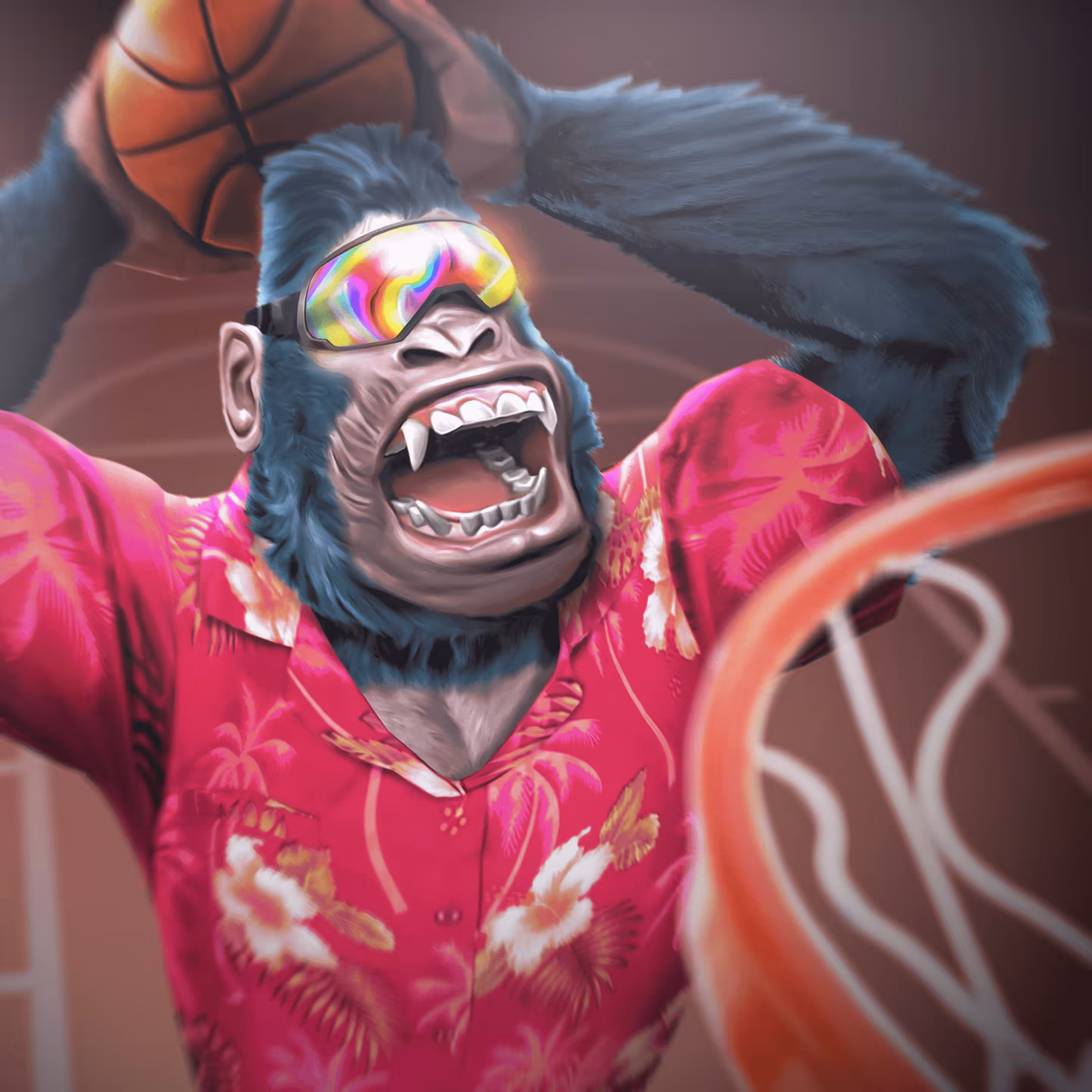 FAST BREAK APE! (RKL #7701)